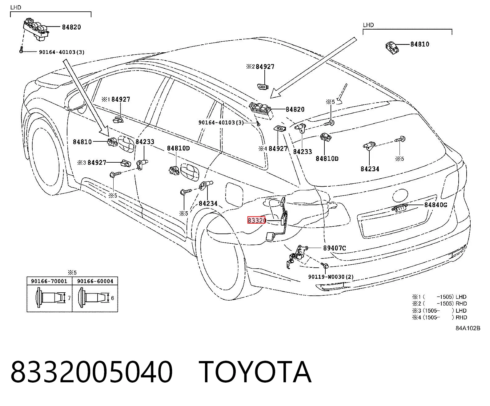 Kupić Czujnik poziomu paliwa w zbiorniku Toyota Avensis  T27 w dobrej cenie