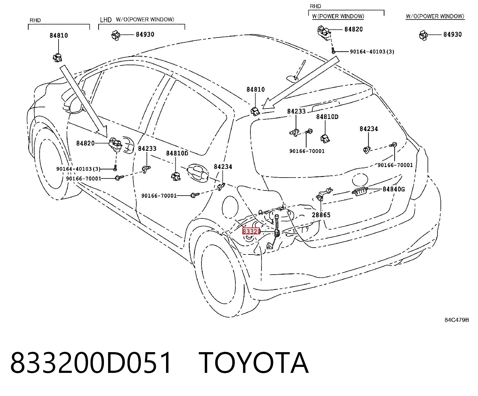 Kupić Czujnik poziomu paliwa w zbiorniku Toyota Yaris  P13 w dobrej cenie