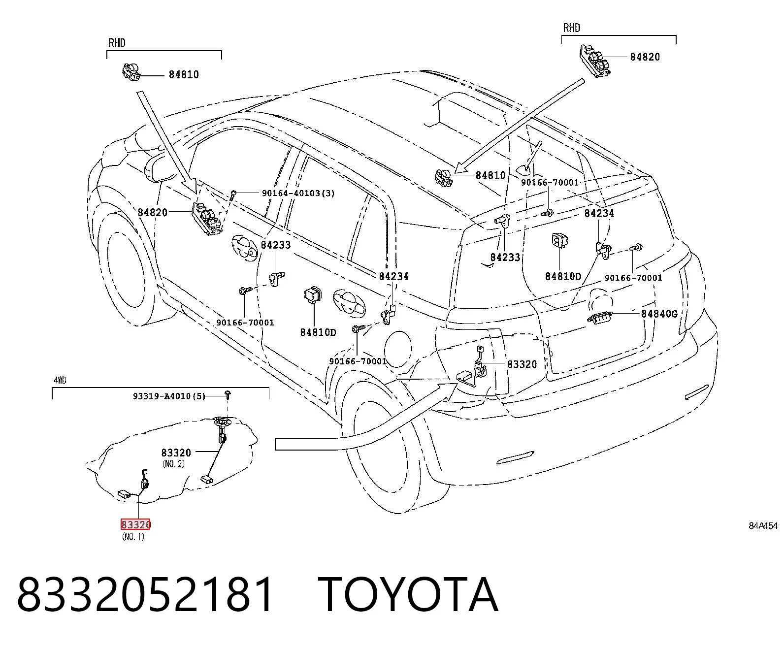 Do koszyka Czujnik poziomu paliwa w zbiorniku Toyota Yaris  SP90