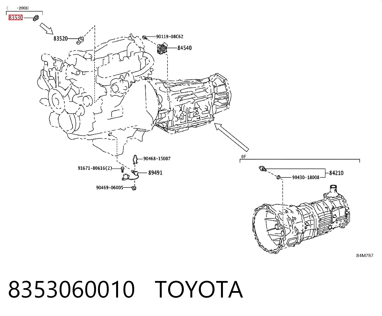 8353060010 Toyota