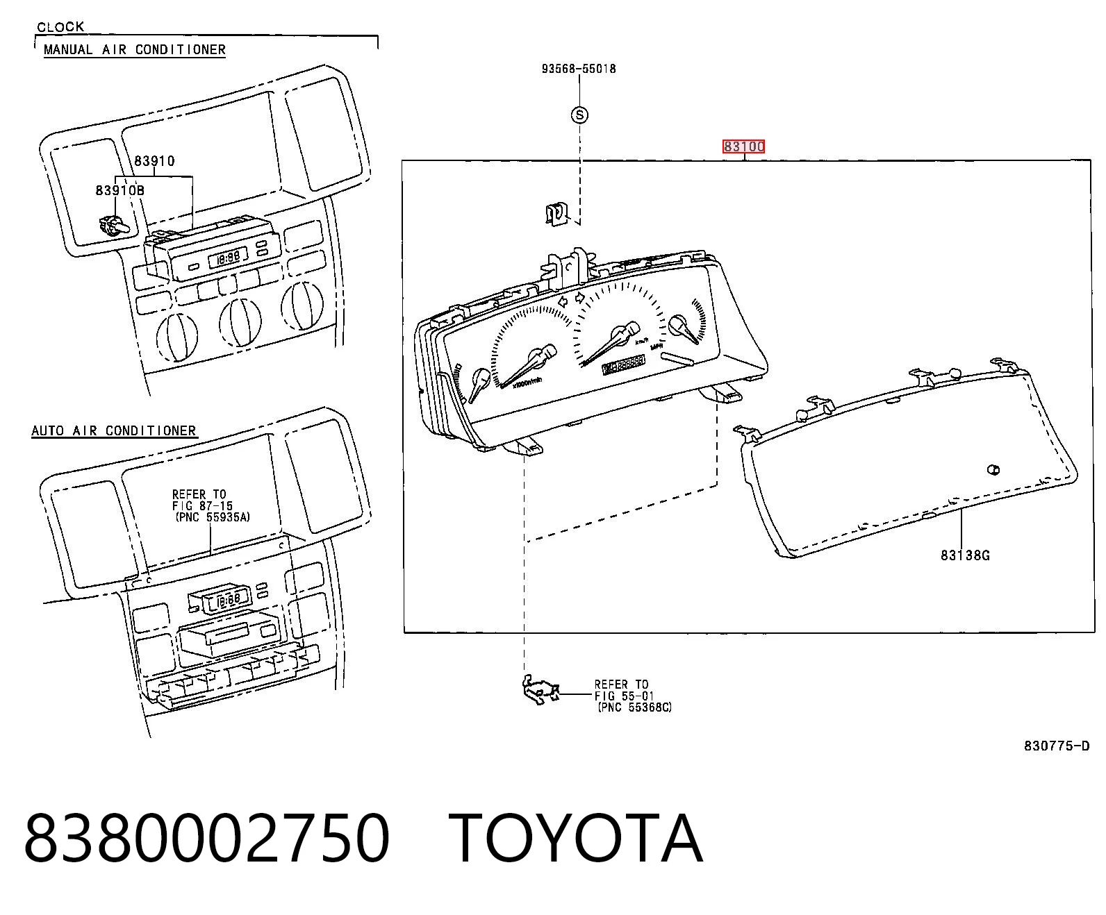 8380002750 Toyota