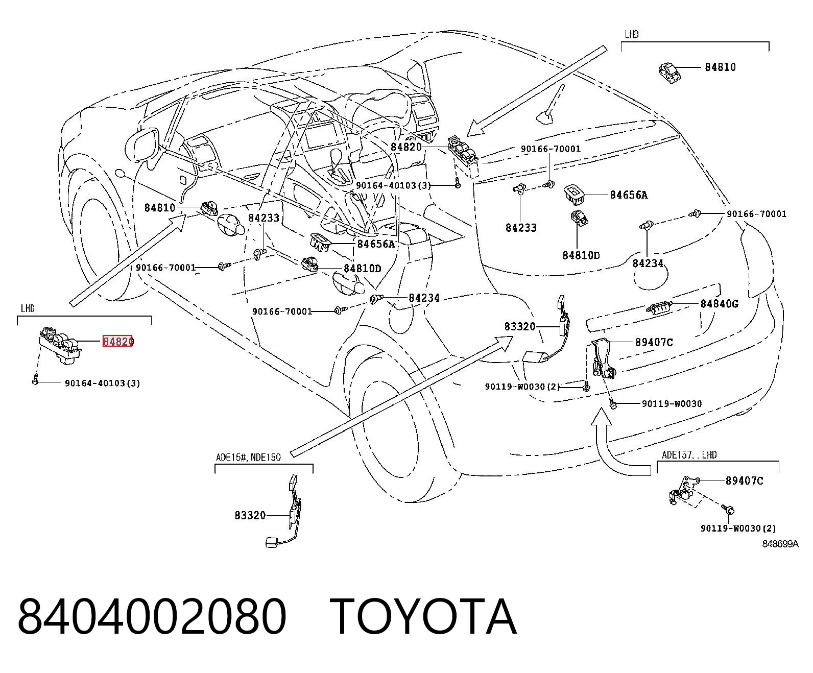 8404002080 Toyota