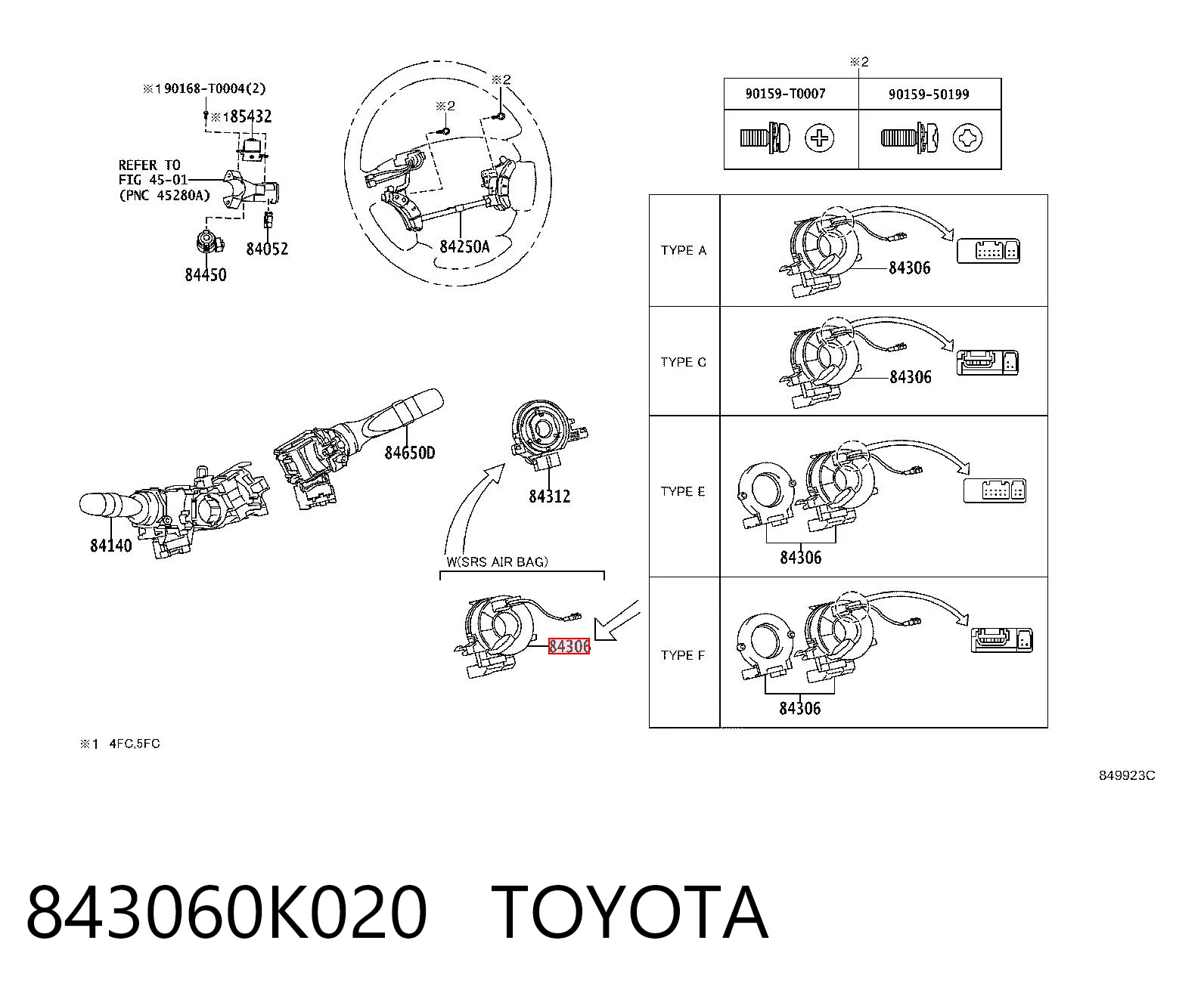 843060K020 Toyota