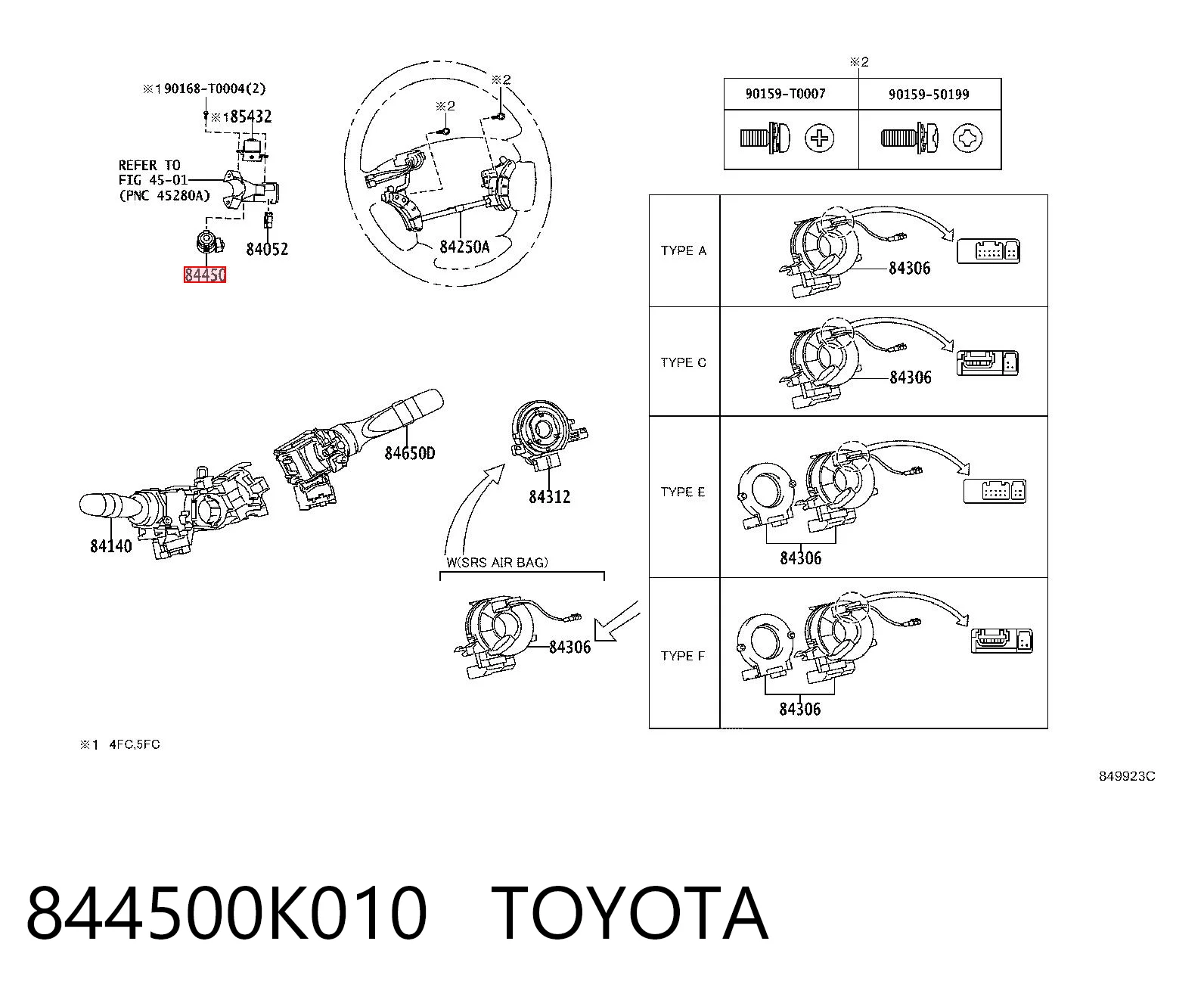 844500K010 Toyota