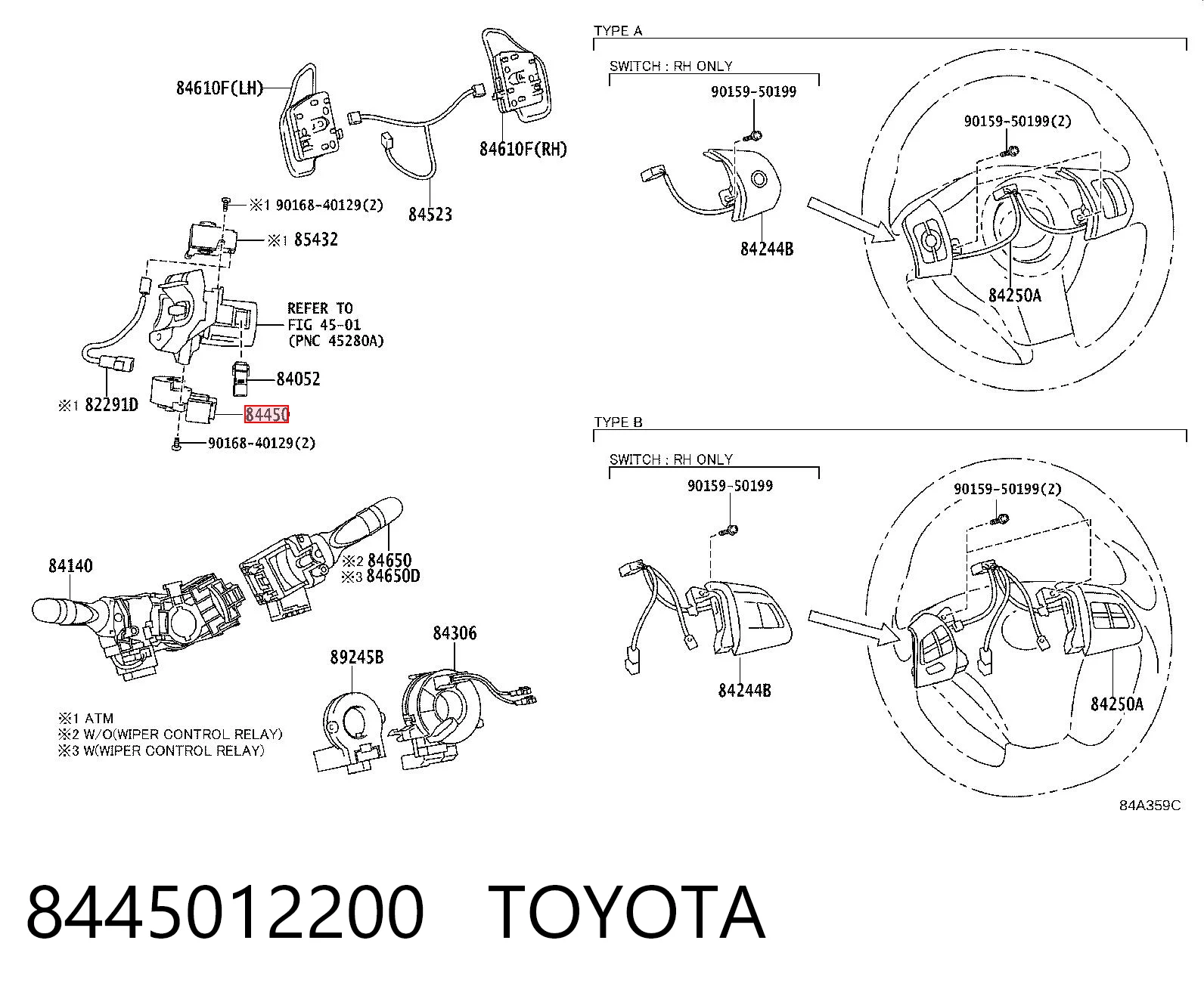 Do koszyka Kostka stacyjki zapłonowej Toyota Camry IV V20