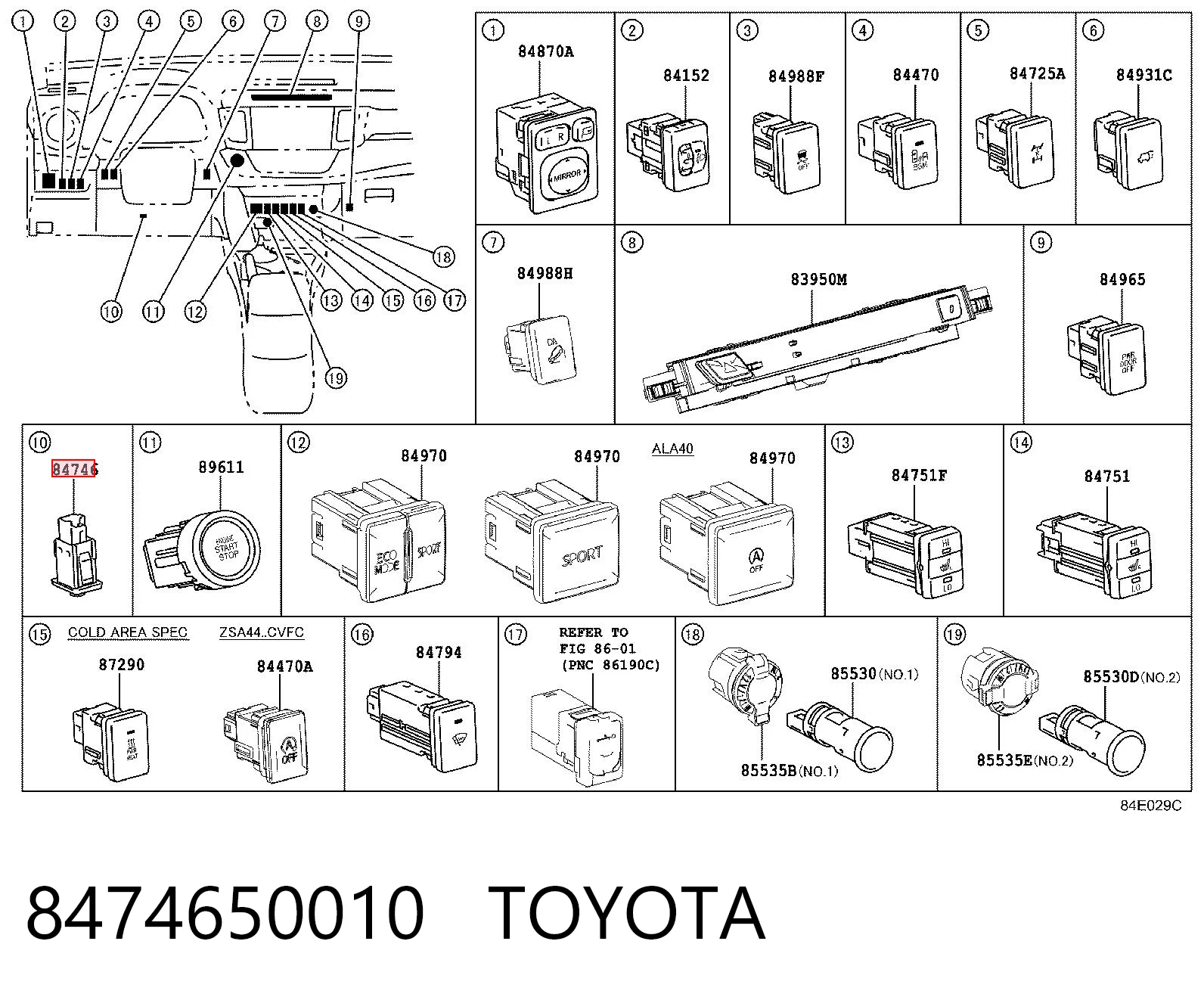 8474650010 Toyota