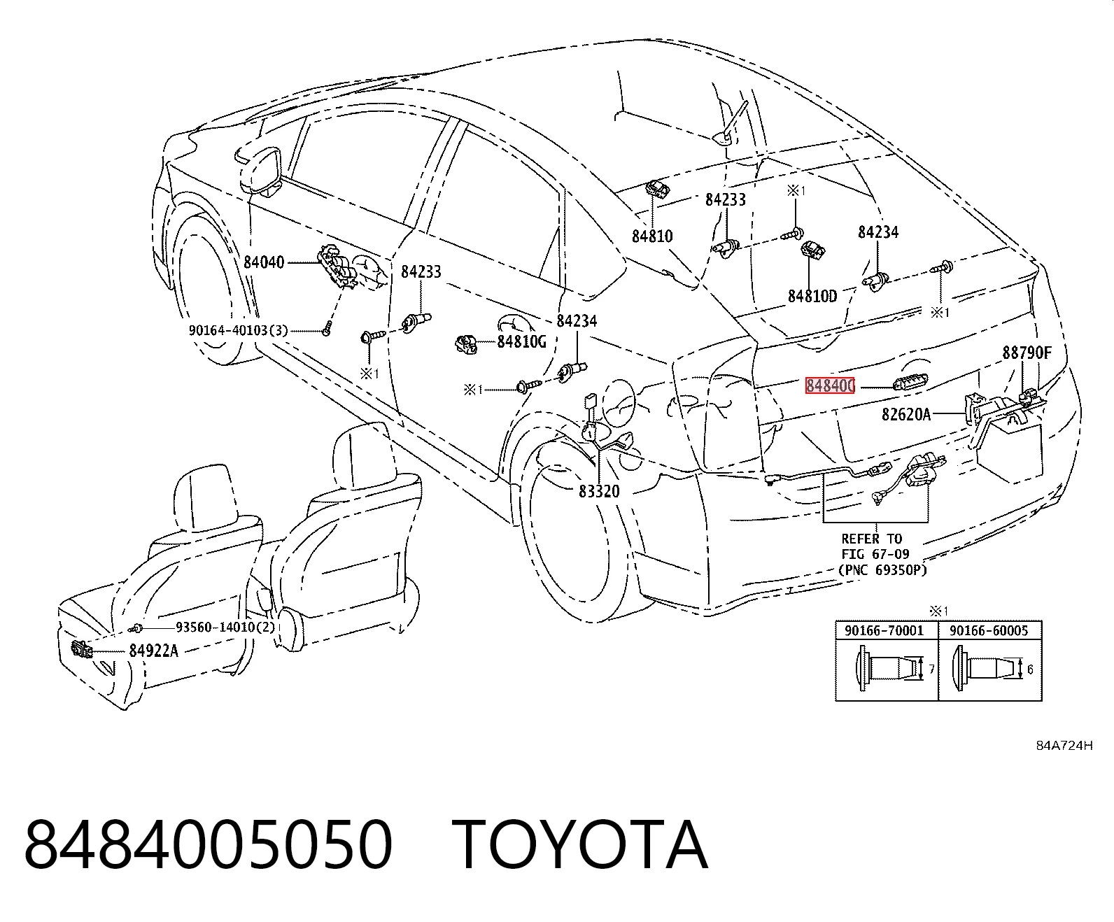 8484005050 Toyota