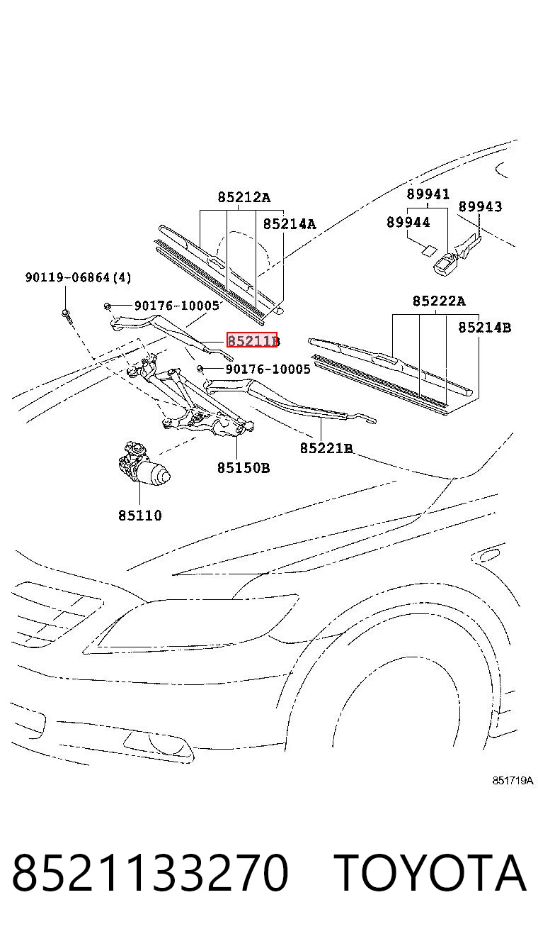 8521133270 Toyota