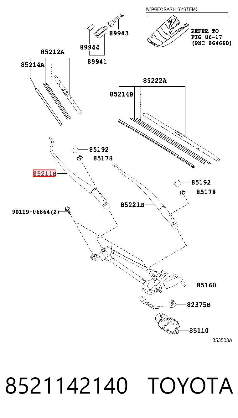 8521142140 Toyota