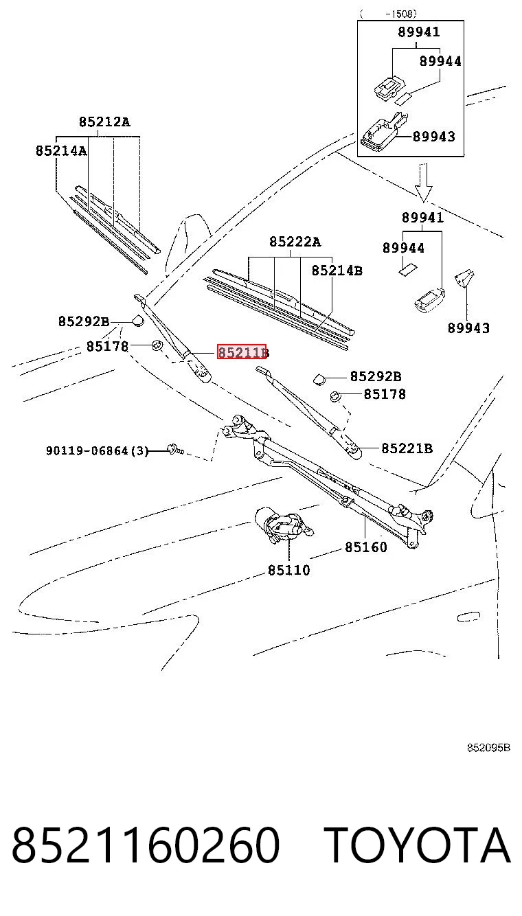 8521160260 Toyota