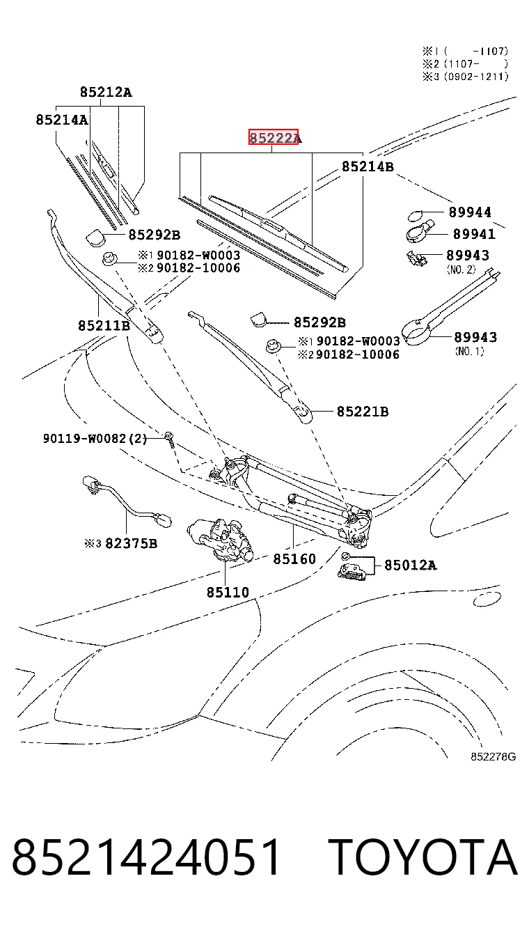 8521424051 Toyota