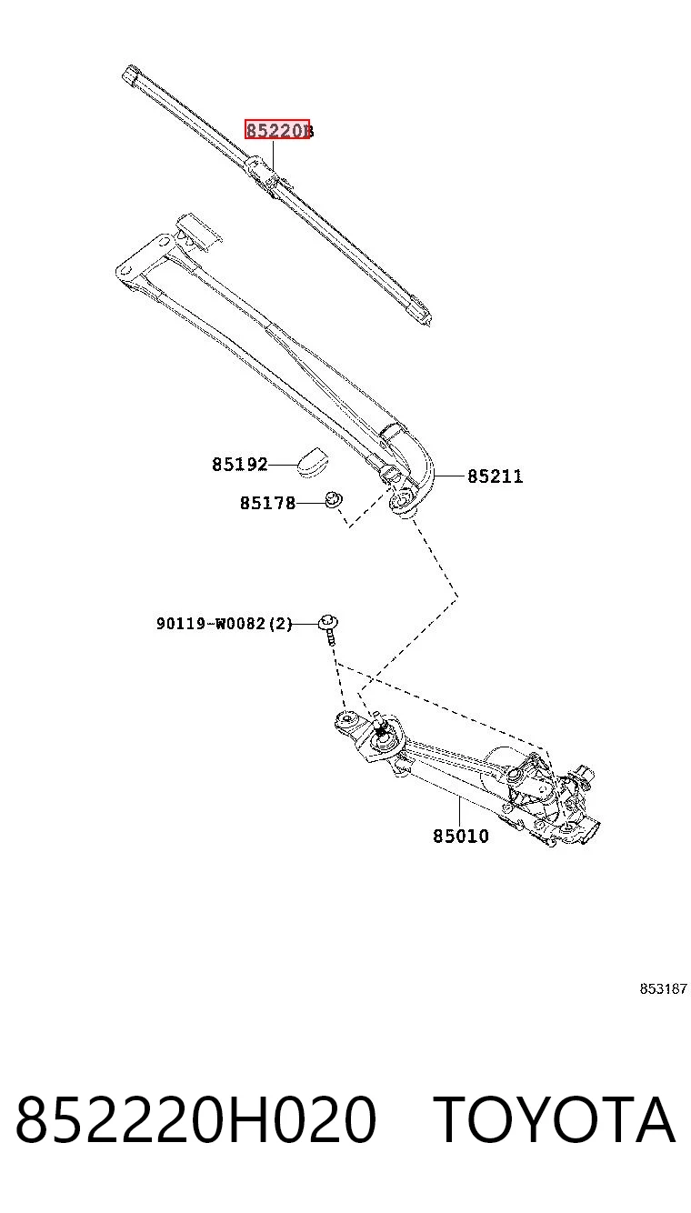 852220H020 Toyota