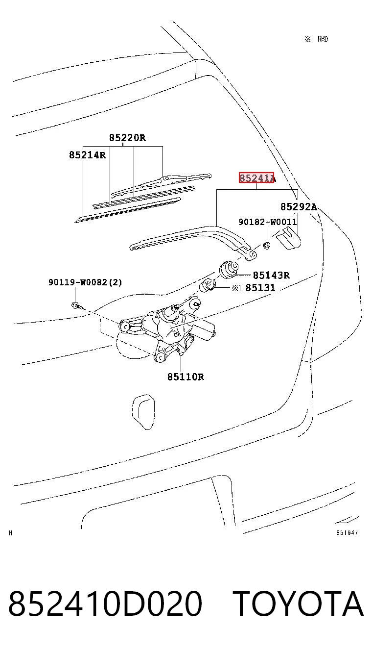 852410D020 Toyota