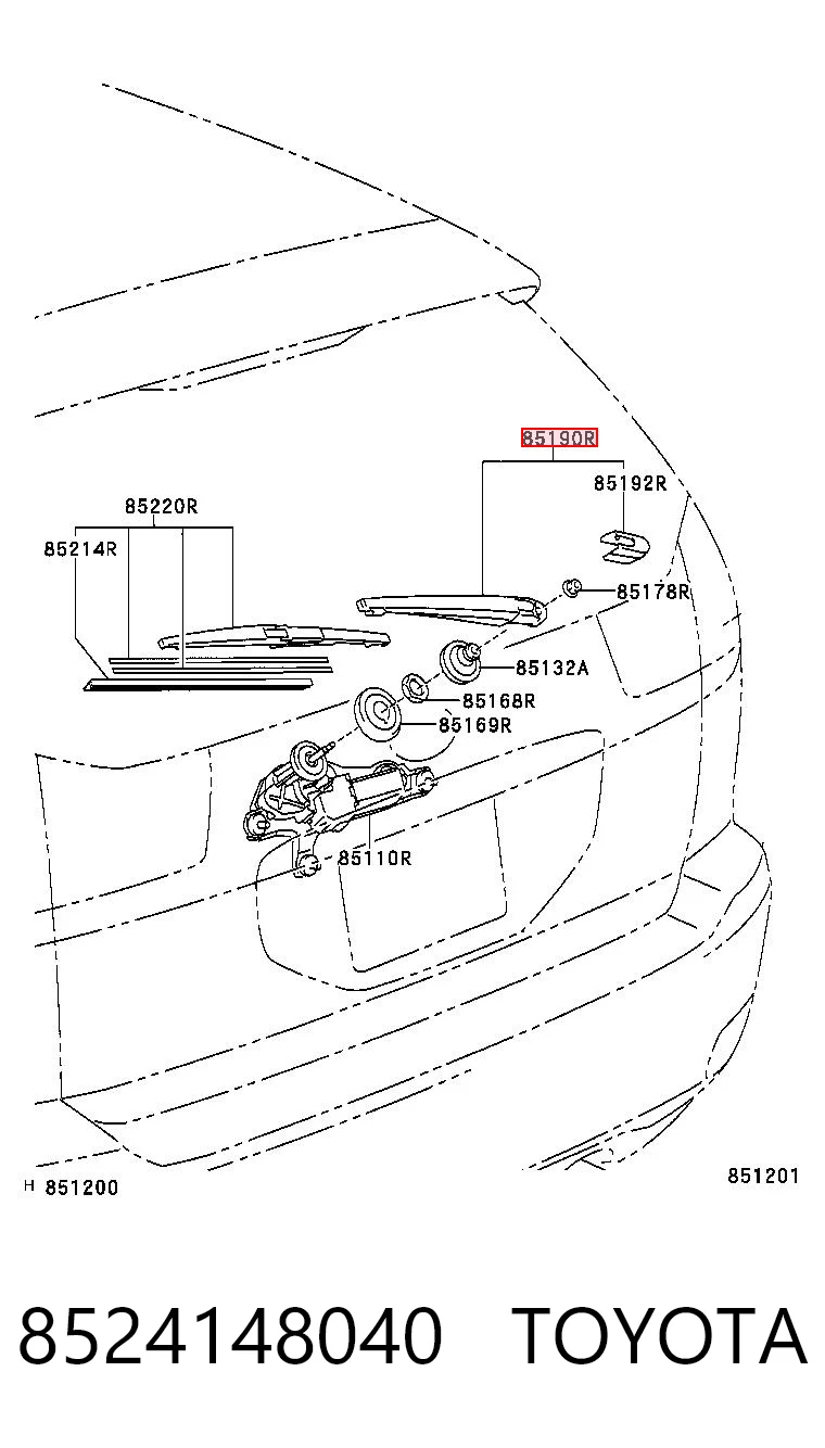 8524148040 Toyota