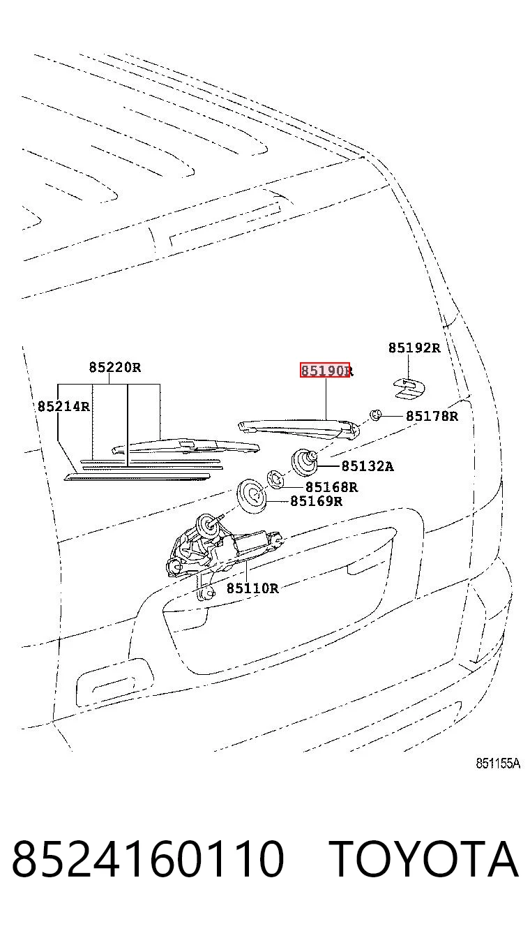 8524160110 Toyota