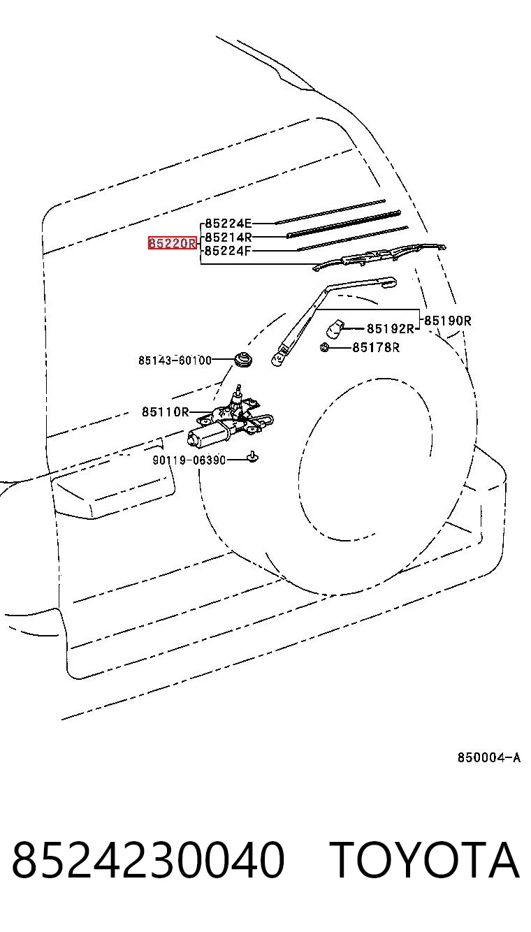 8524230040 Toyota