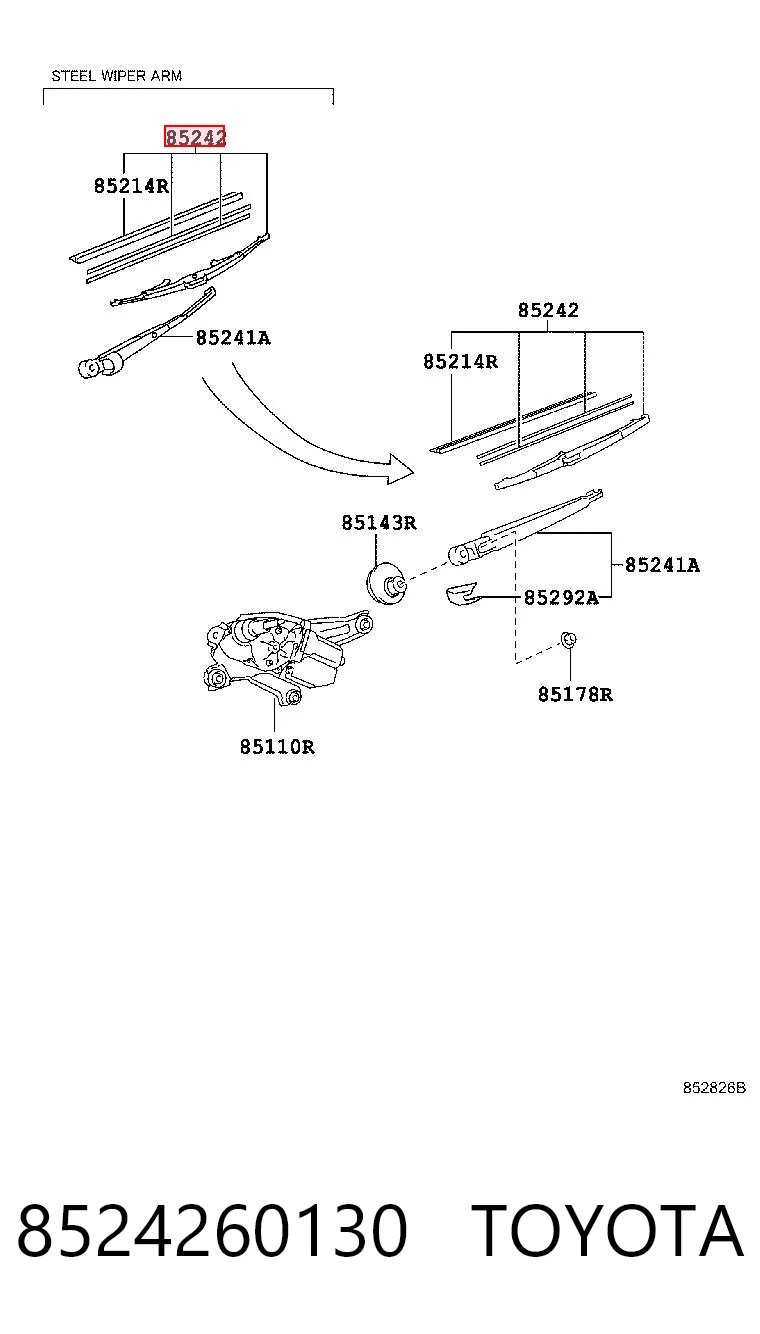 8524260130 Toyota