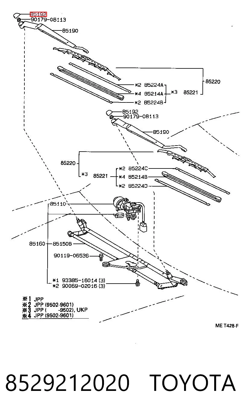 8529212020 Toyota