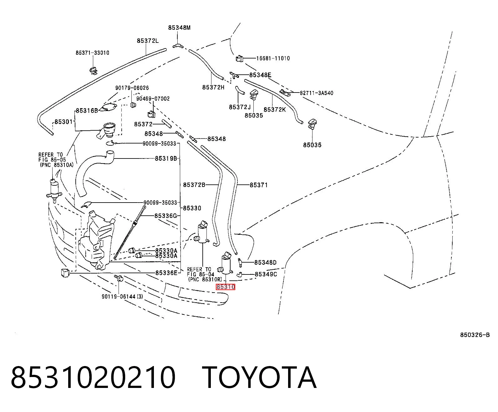 8531020210 Toyota