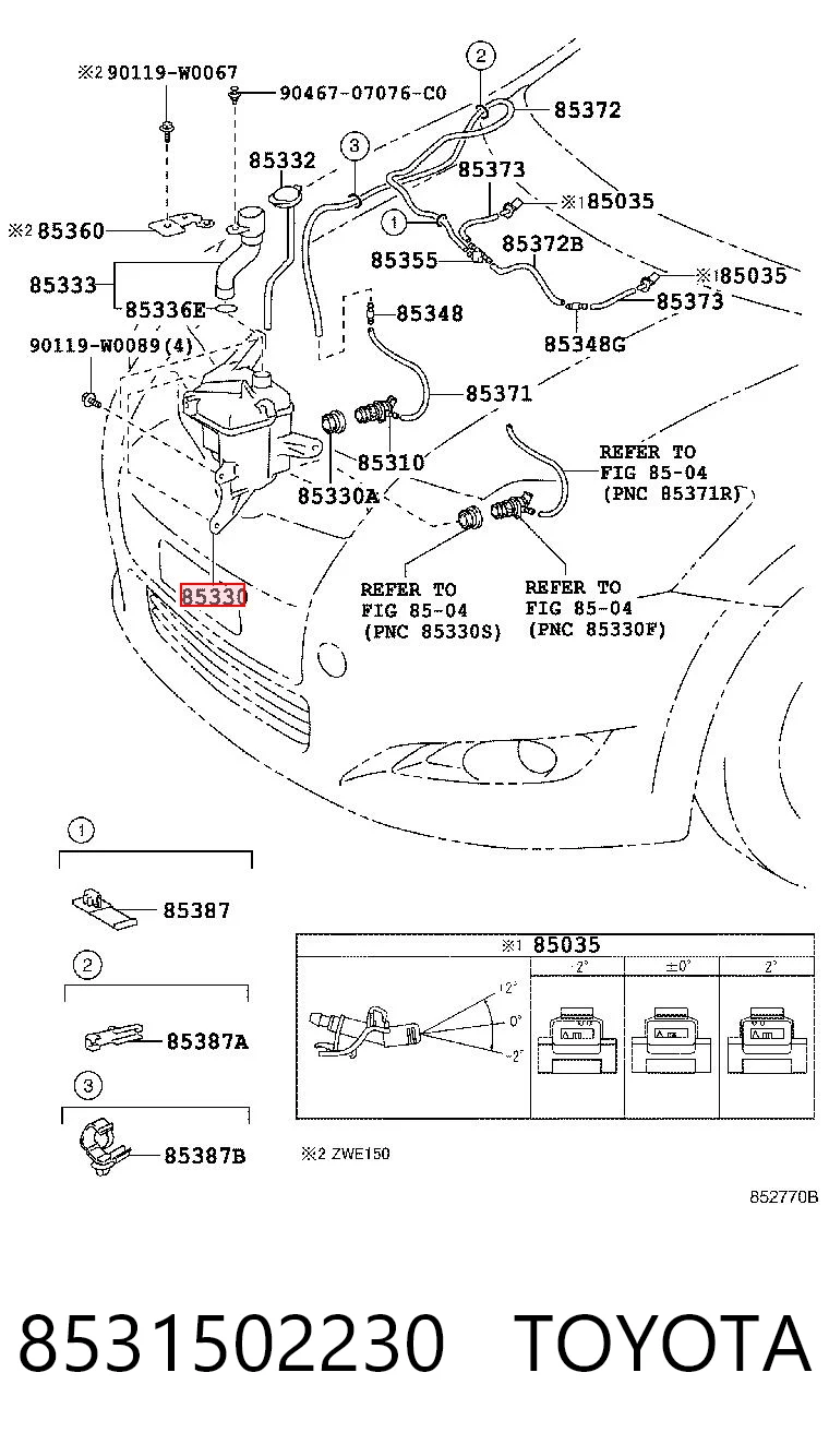 8531502230 Toyota
