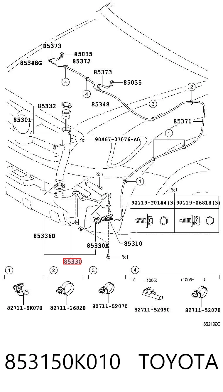 853150K010 Toyota