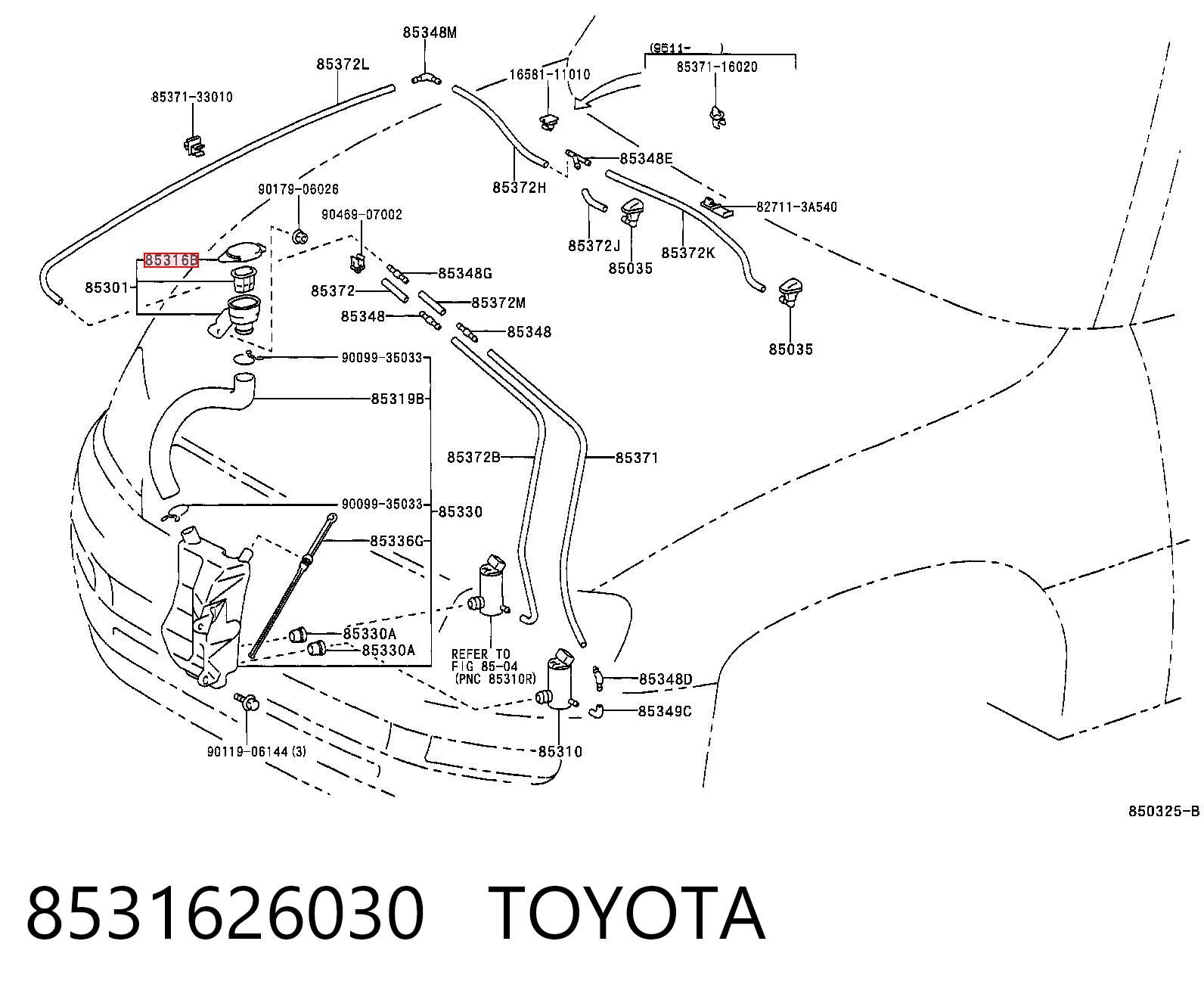 8531626030 Toyota
