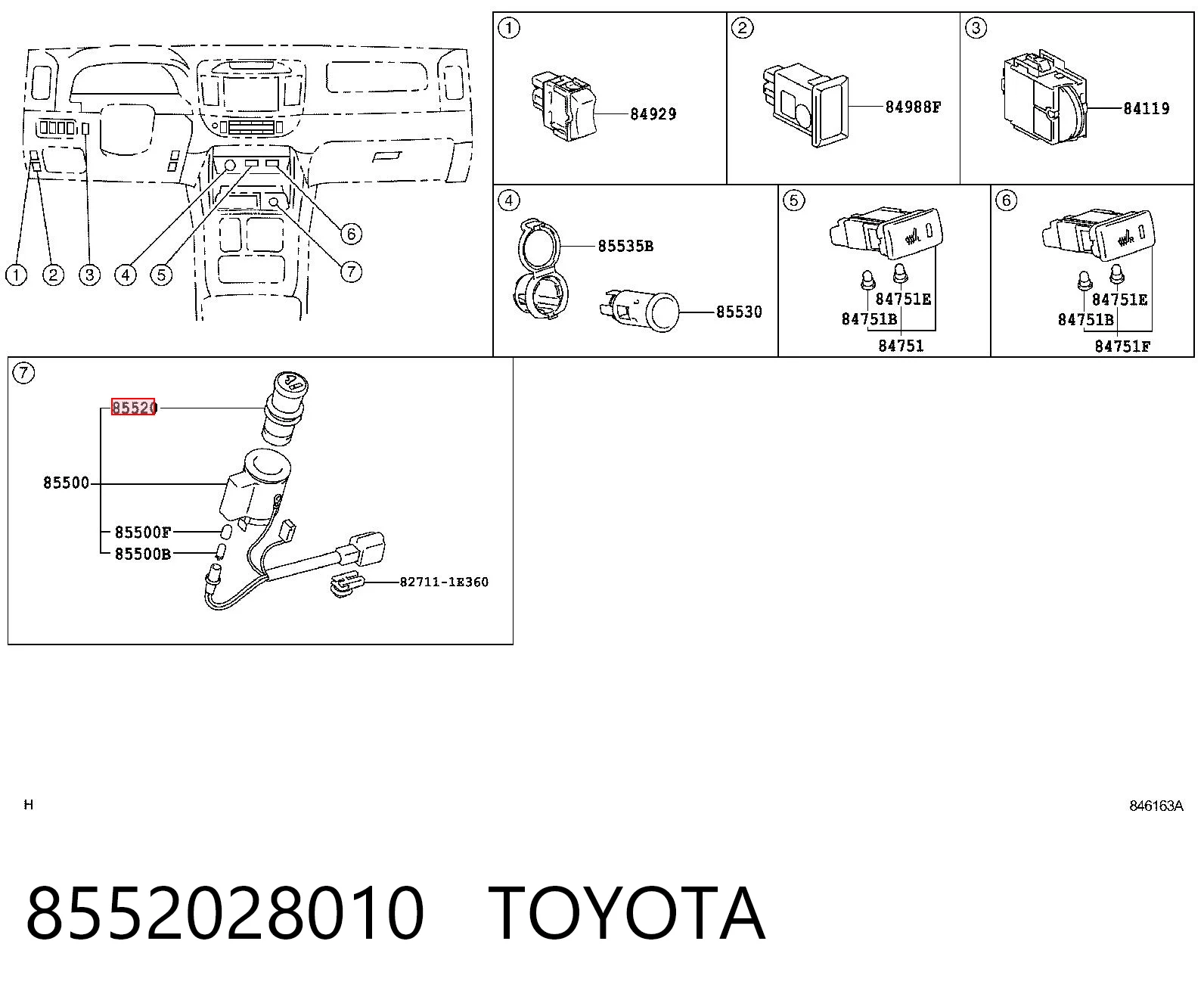 Kupić Zapalniczka Toyota Camry V50 w dobrej cenie