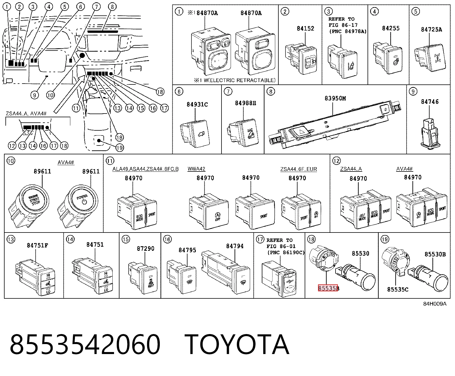 8553542060 Toyota
