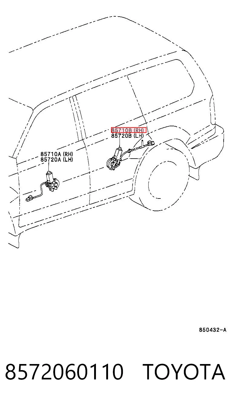 8572060110 Toyota