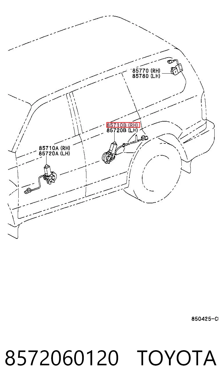 8572060120 Toyota