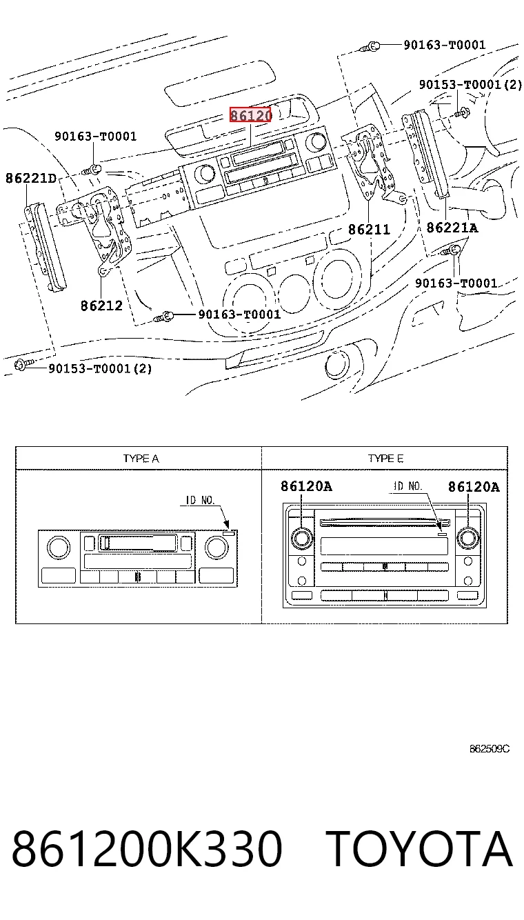 Kupić Radioodtwarzacz (radio AM/FM) Toyota Hilux KUN25 w dobrej cenie