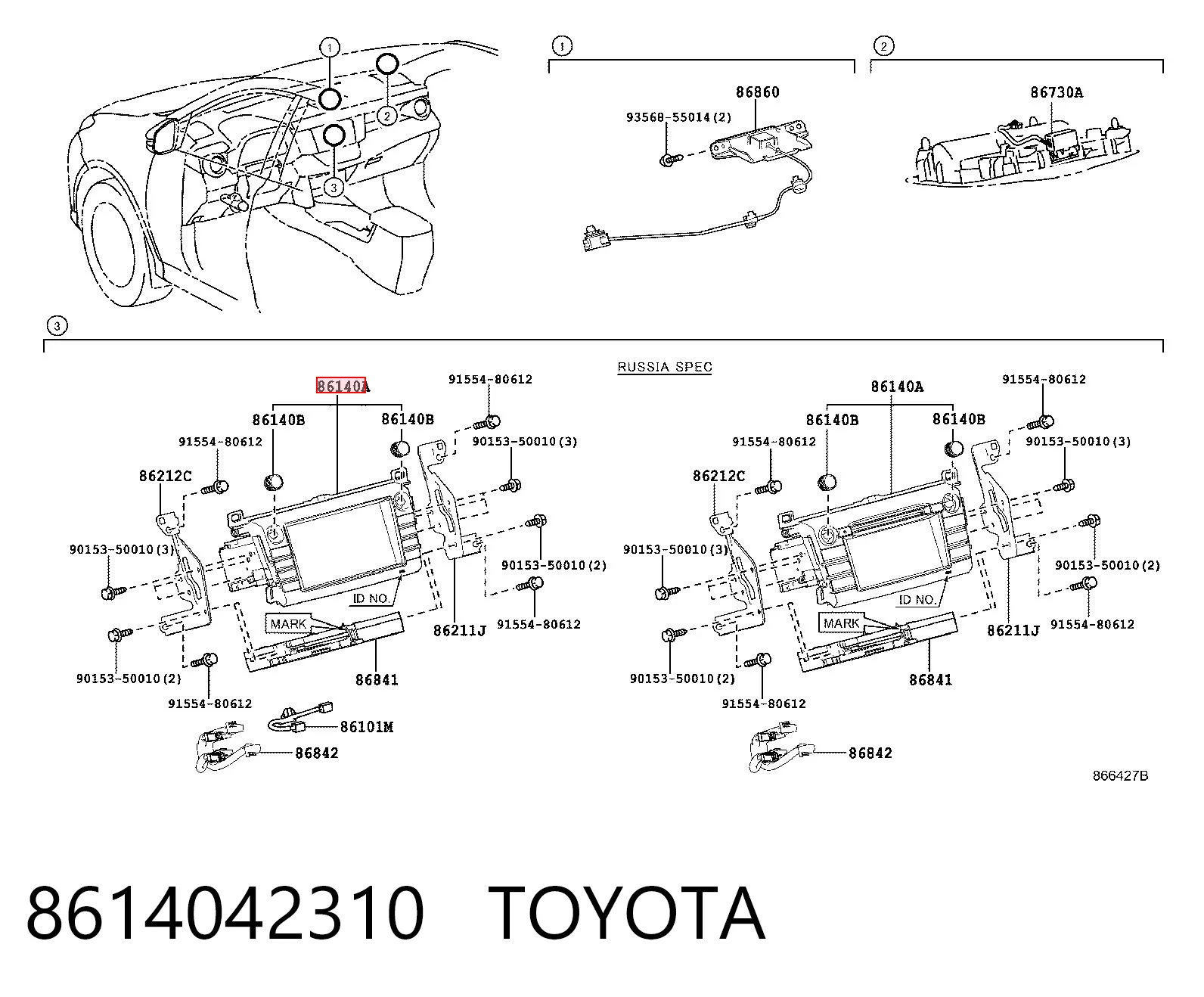 8614042310 Toyota
