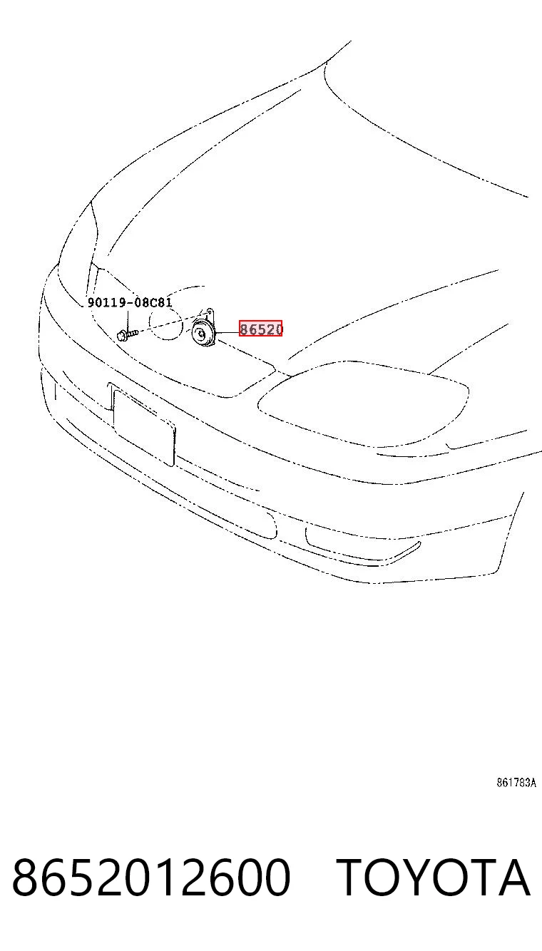 8652012600 Toyota