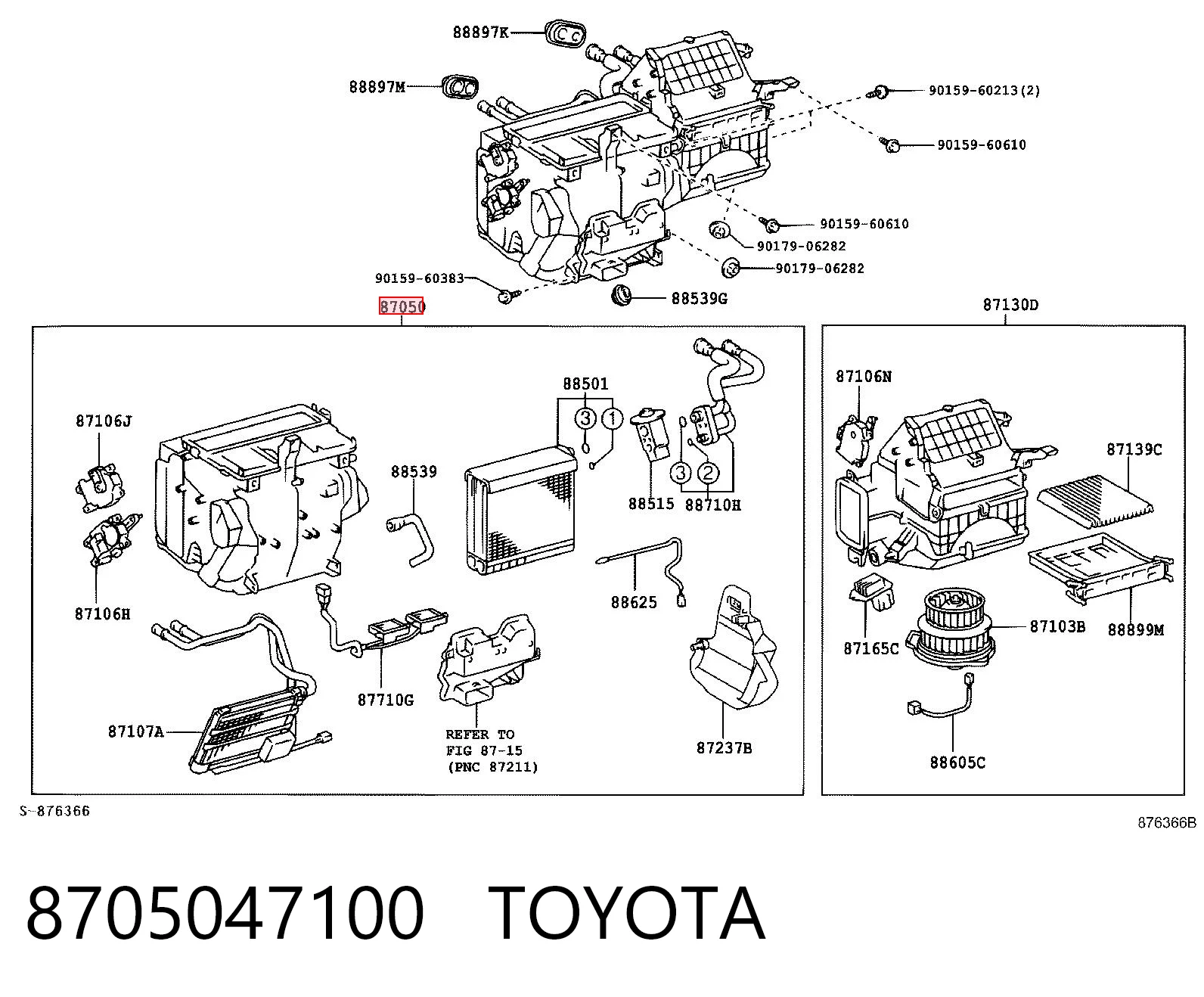  Chłodnica klimatyzacji Toyota Prius 