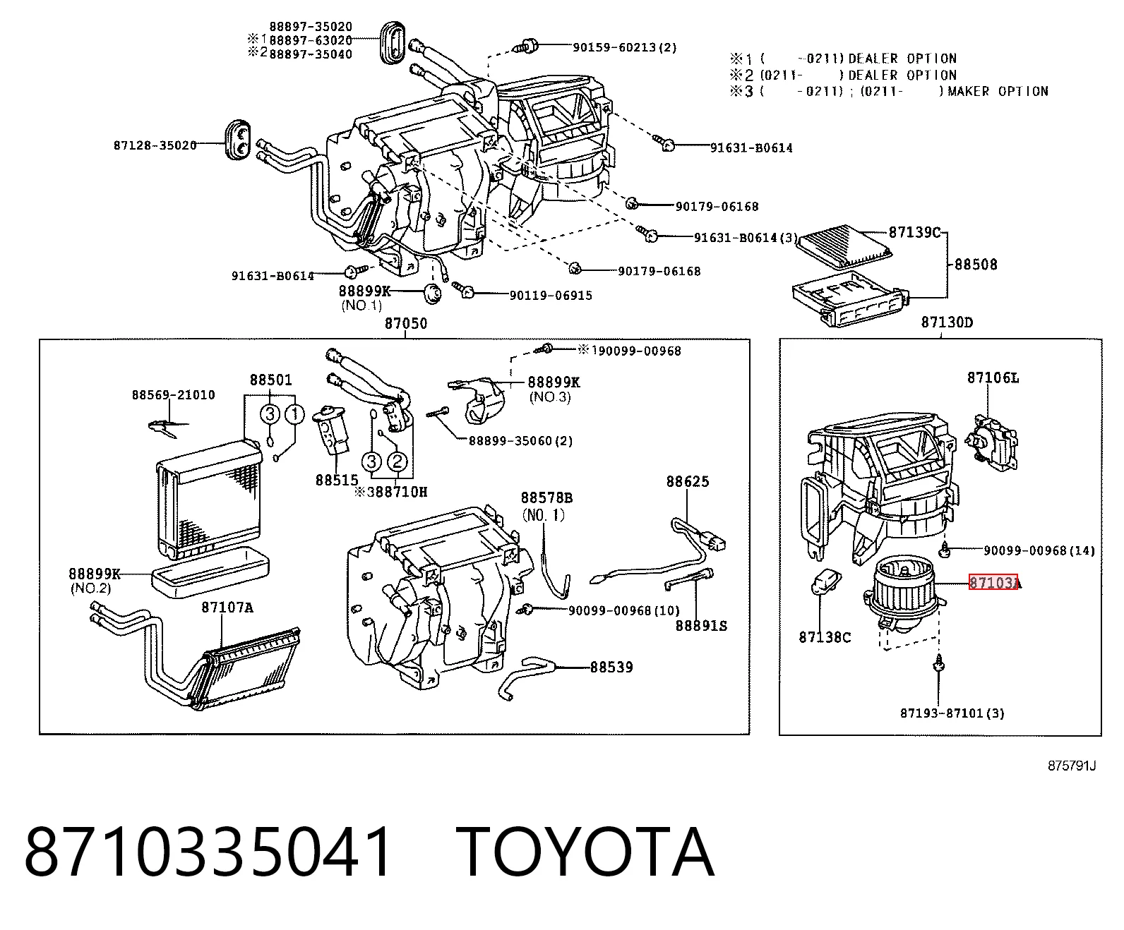 Silniczek wentylatora nagrzewnicy (ogrzewacza wnętrza) do Toyota Land Cruiser PRADO ASIA J12