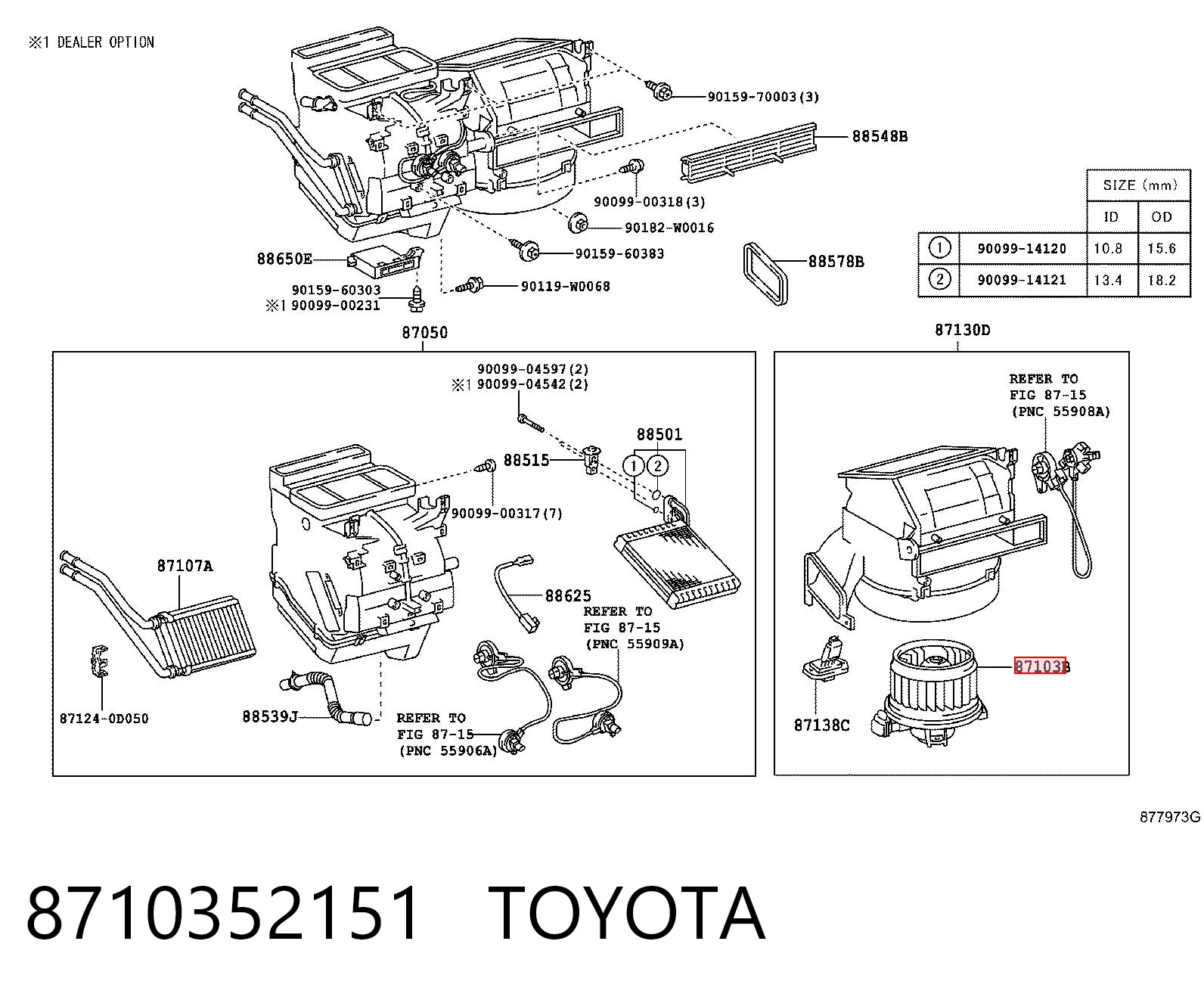 8710352151 Toyota