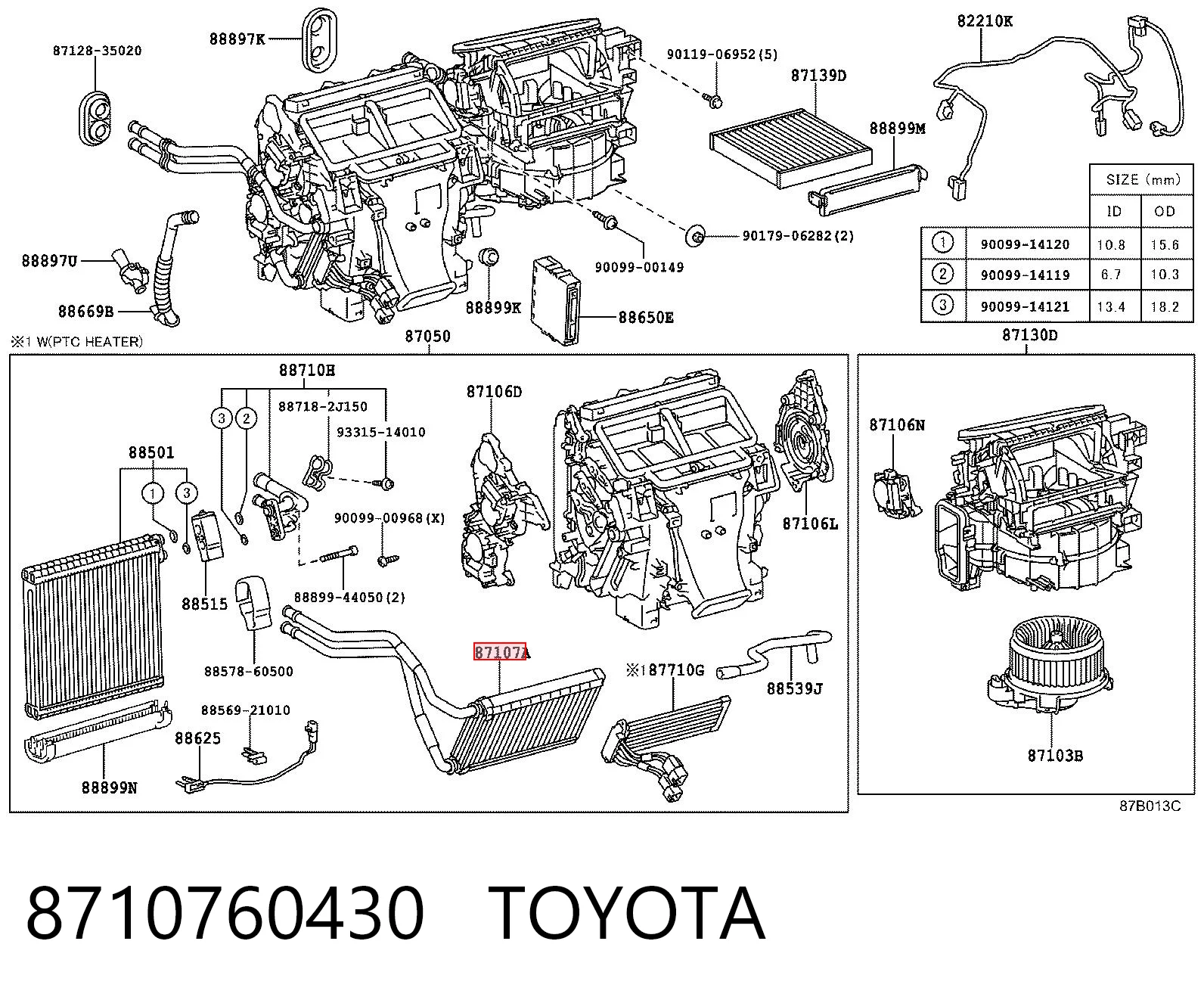 8710760430 Toyota