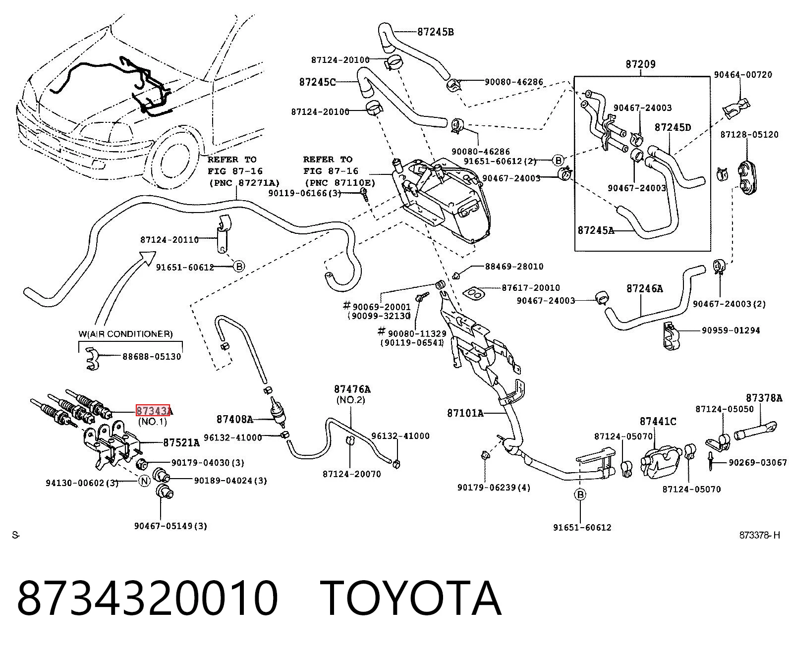 8734320010 Toyota