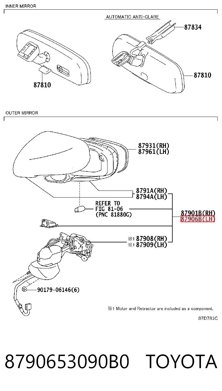 8790653090B0 Toyota