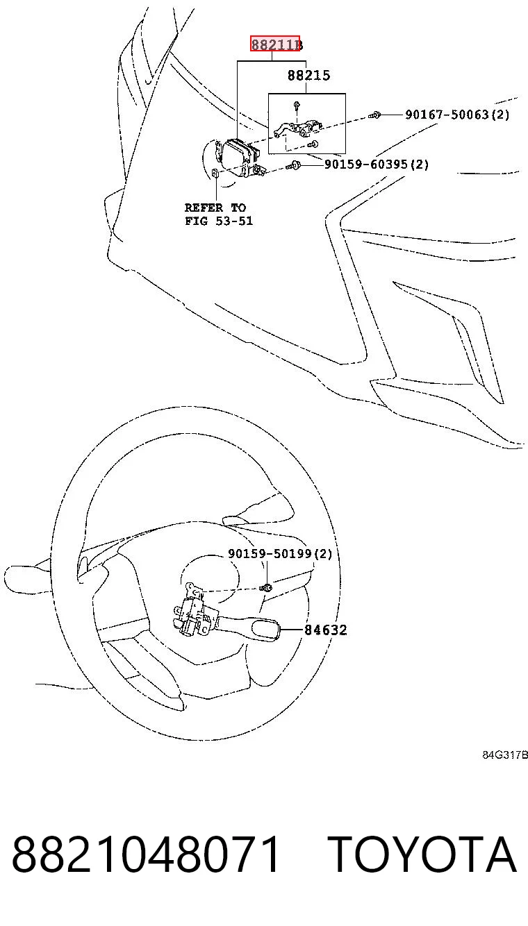 8821048071 Toyota