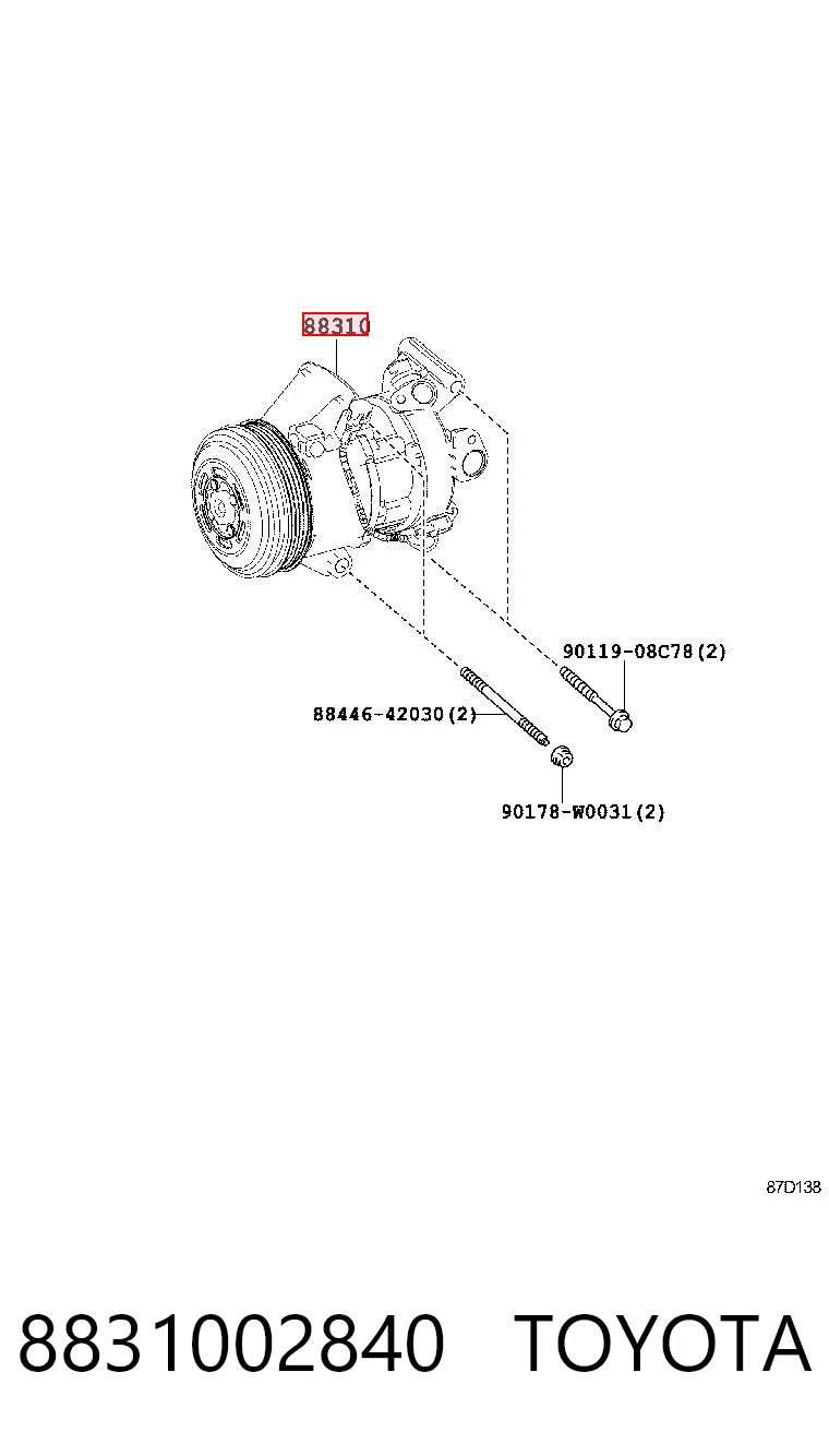 8831002840 Toyota