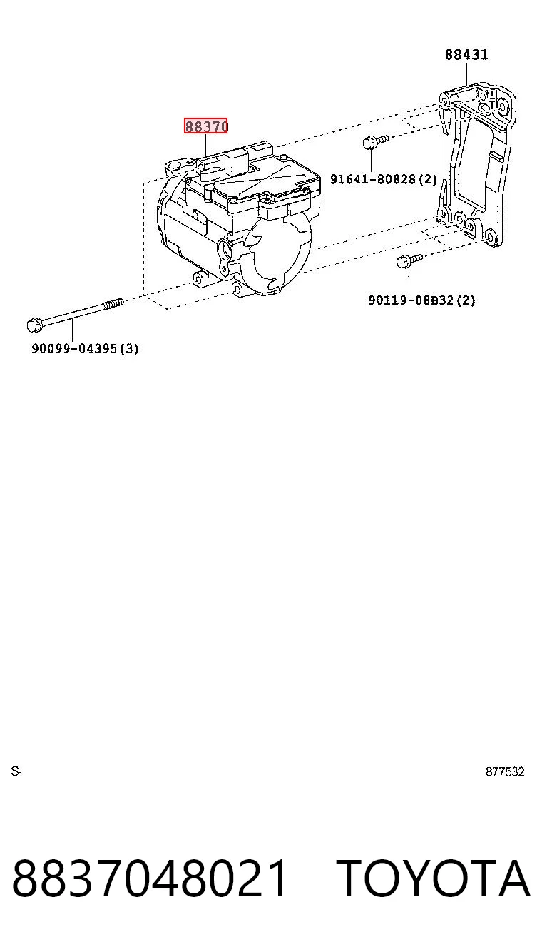 8837048021 Toyota