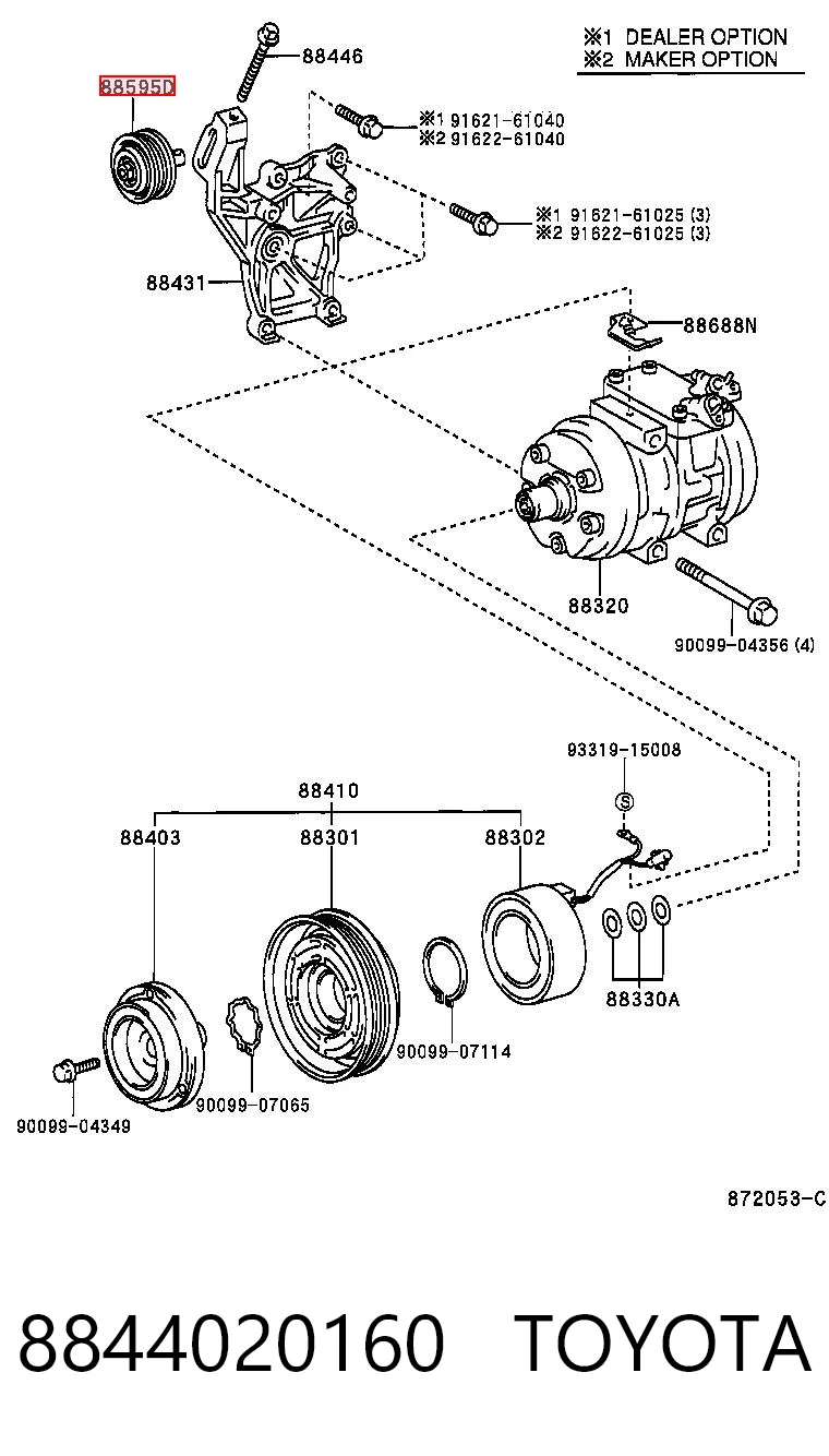 8844020160 Toyota