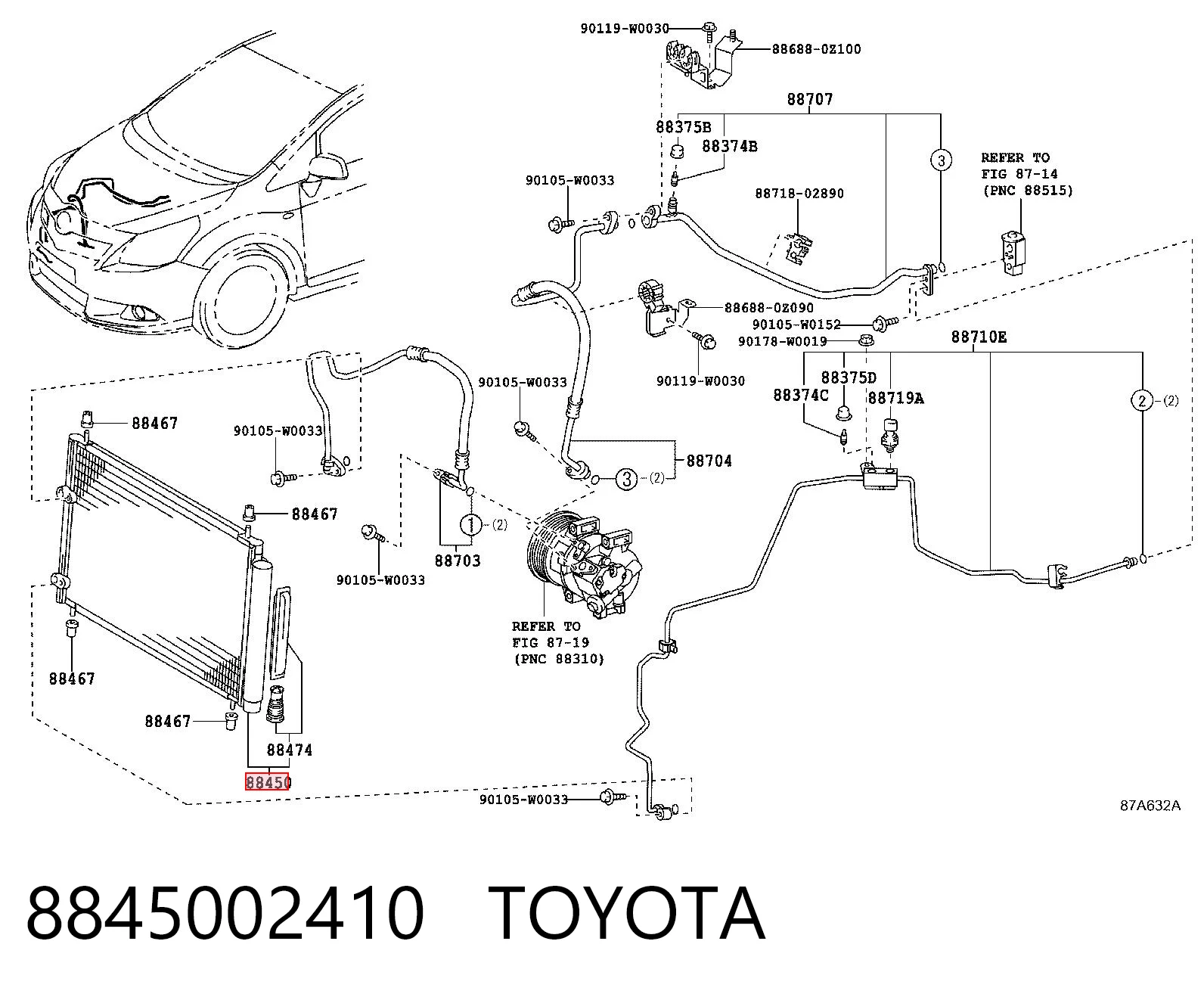 8845002410 Toyota