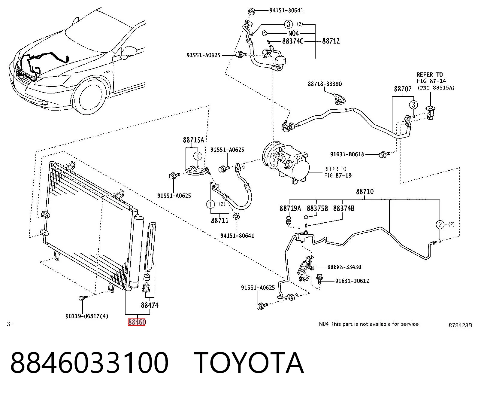 8846033100 Toyota