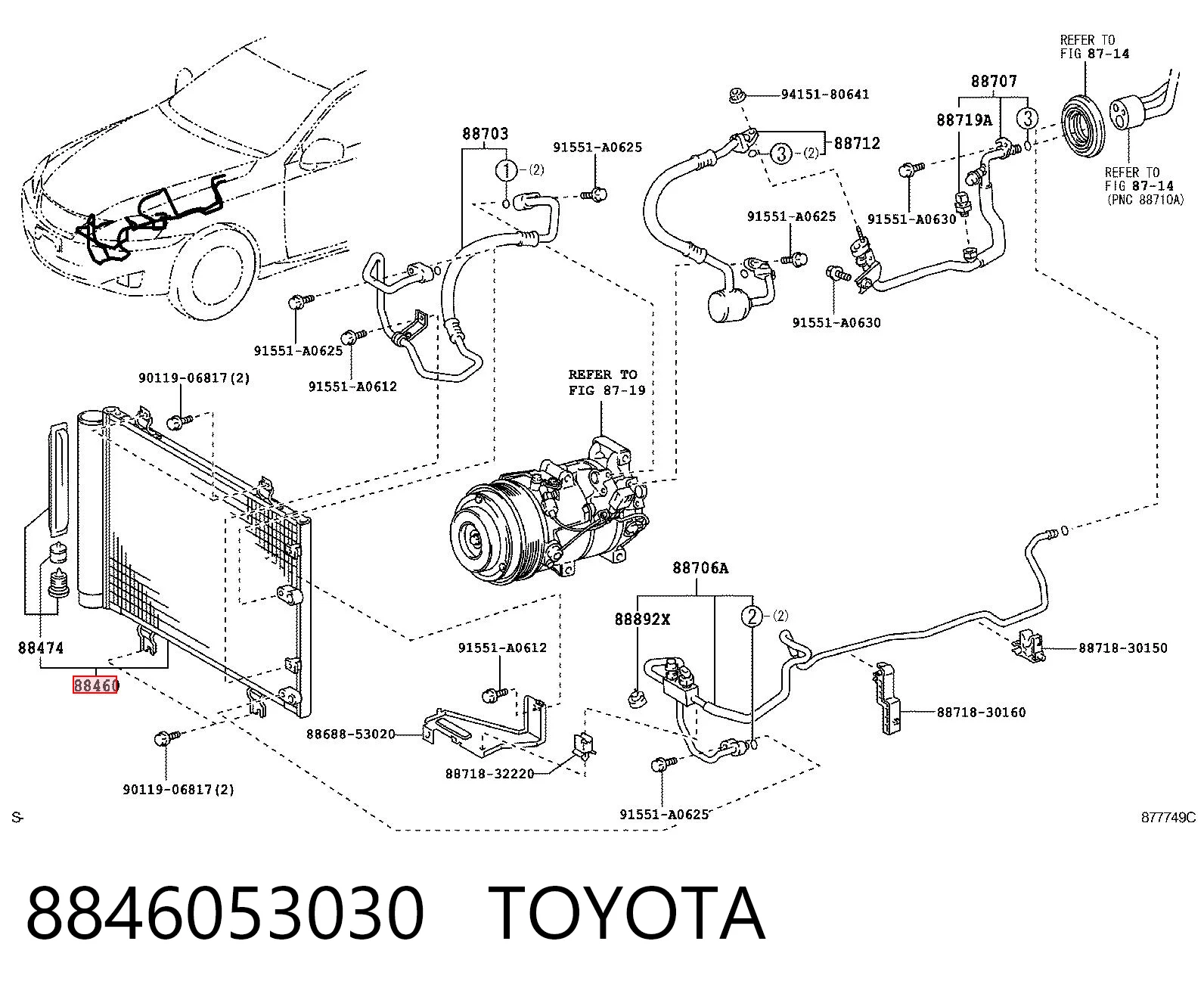 8846053030 Toyota