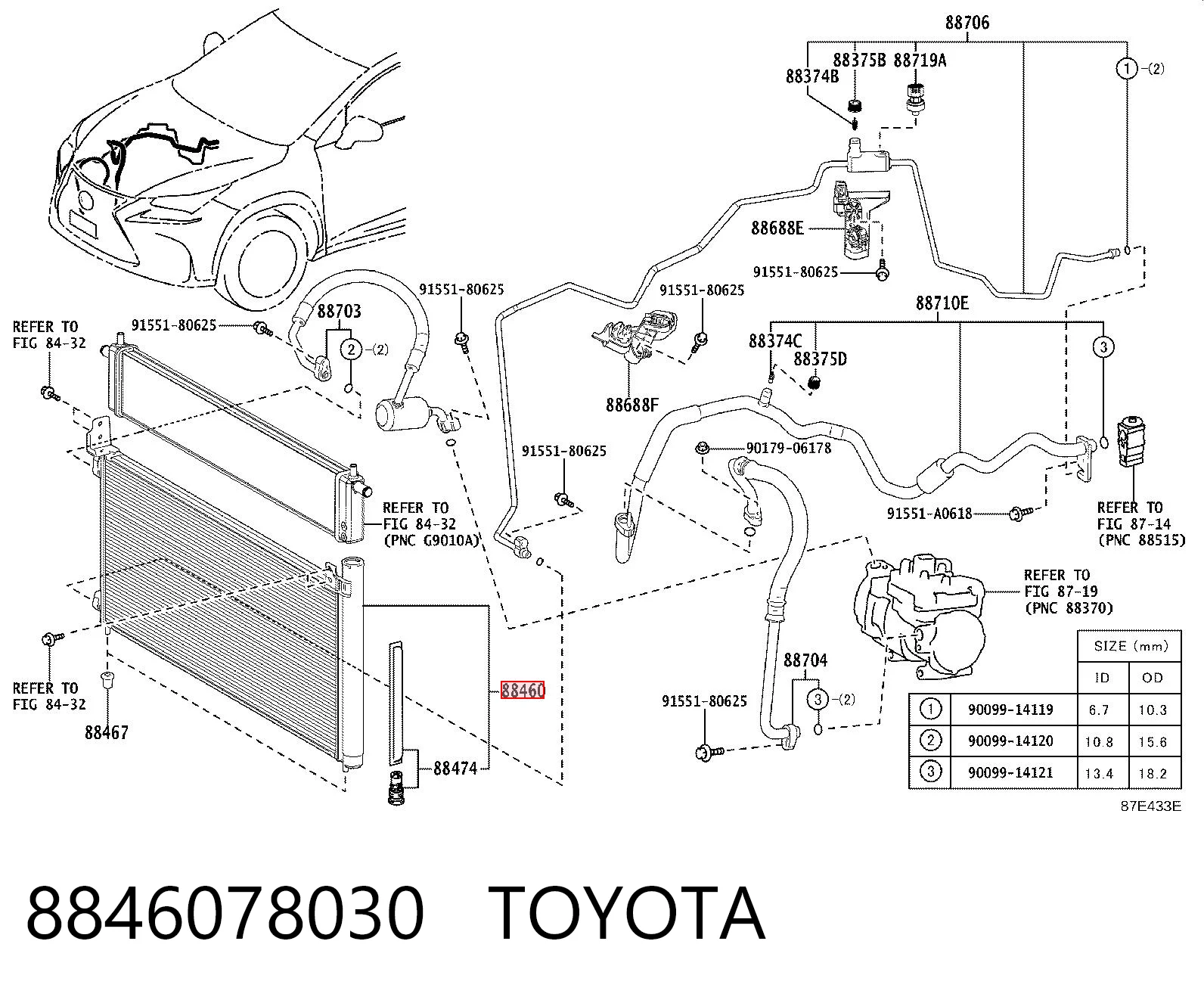 8846078030 Toyota