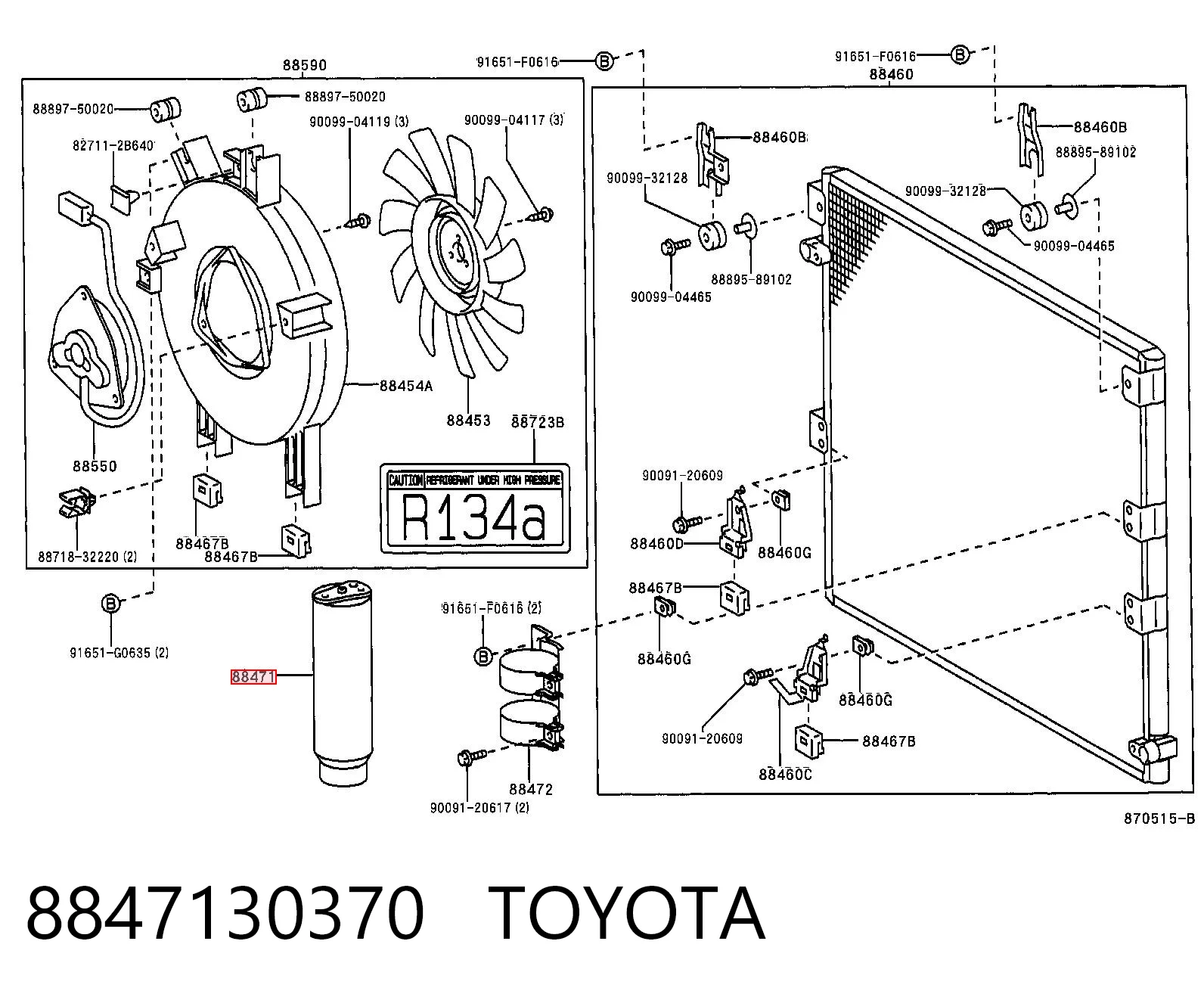 8847130370 Toyota
