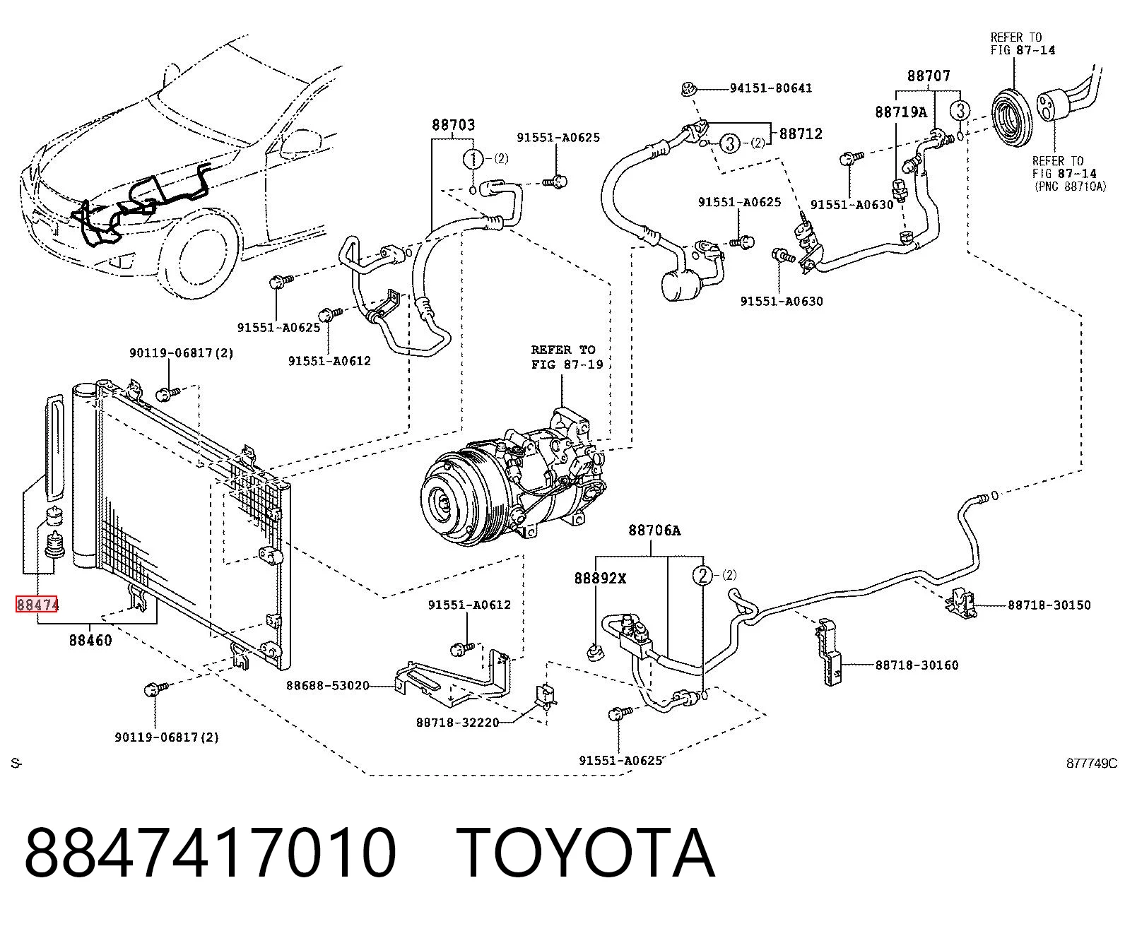 8847417010 Toyota