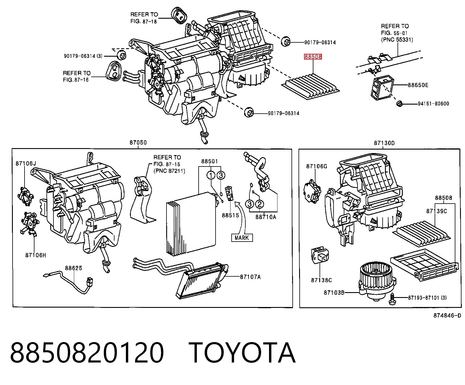 8850820120 Toyota